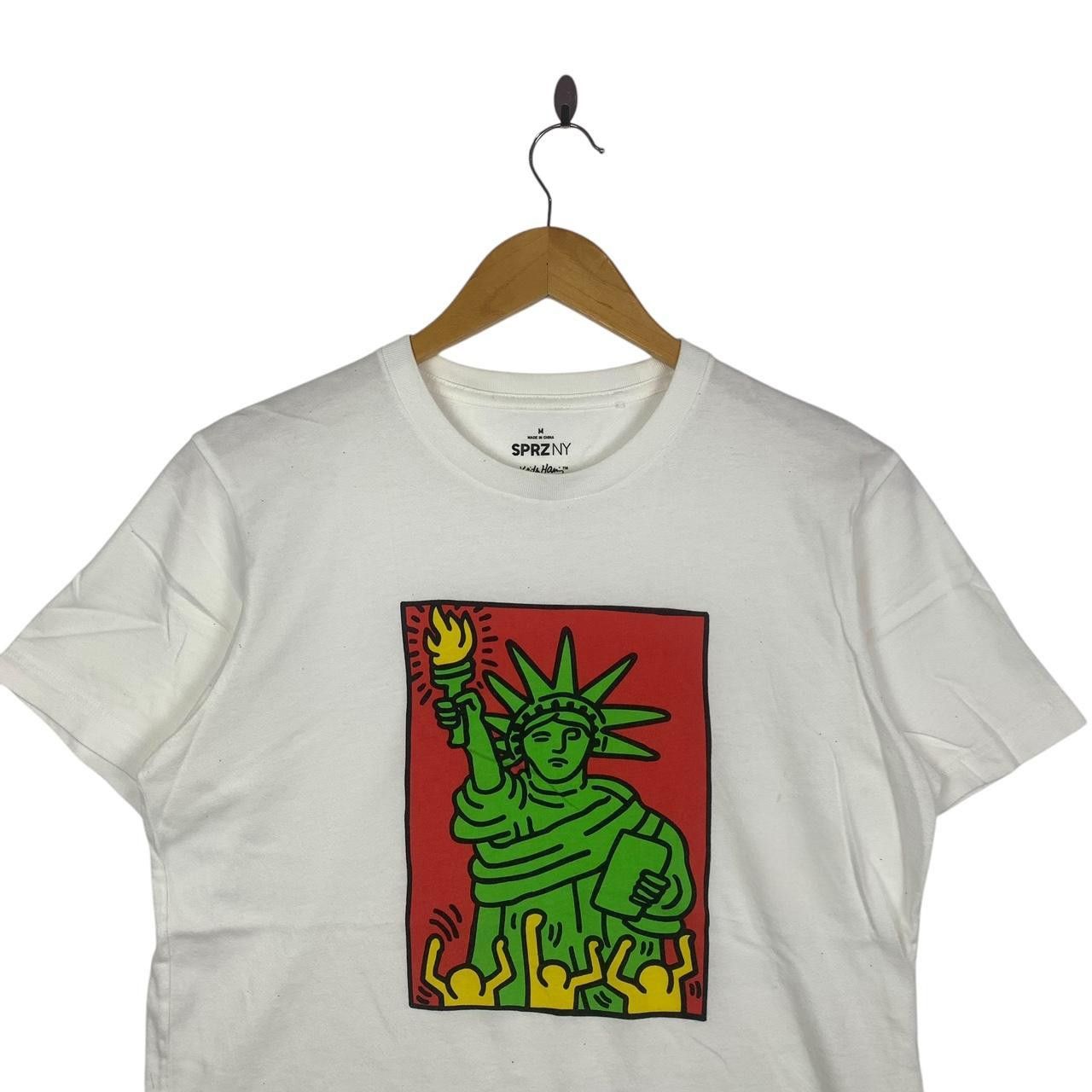 Keith Haring KEITH HARING x UNIQLO SPRZ NY Statue Liberty Tee Shirt Top Size US M / EU 48-50 / 2 - 2 Thumbnail