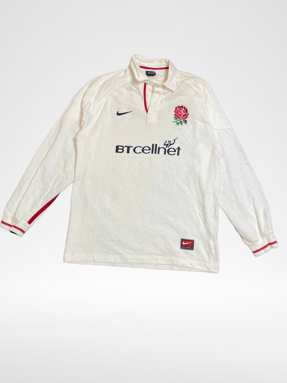 Nike Sportwear Long Sleeve White Logo NIKE Y2K Size US M / EU 48-50 / 2 - 1 Thumbnail
