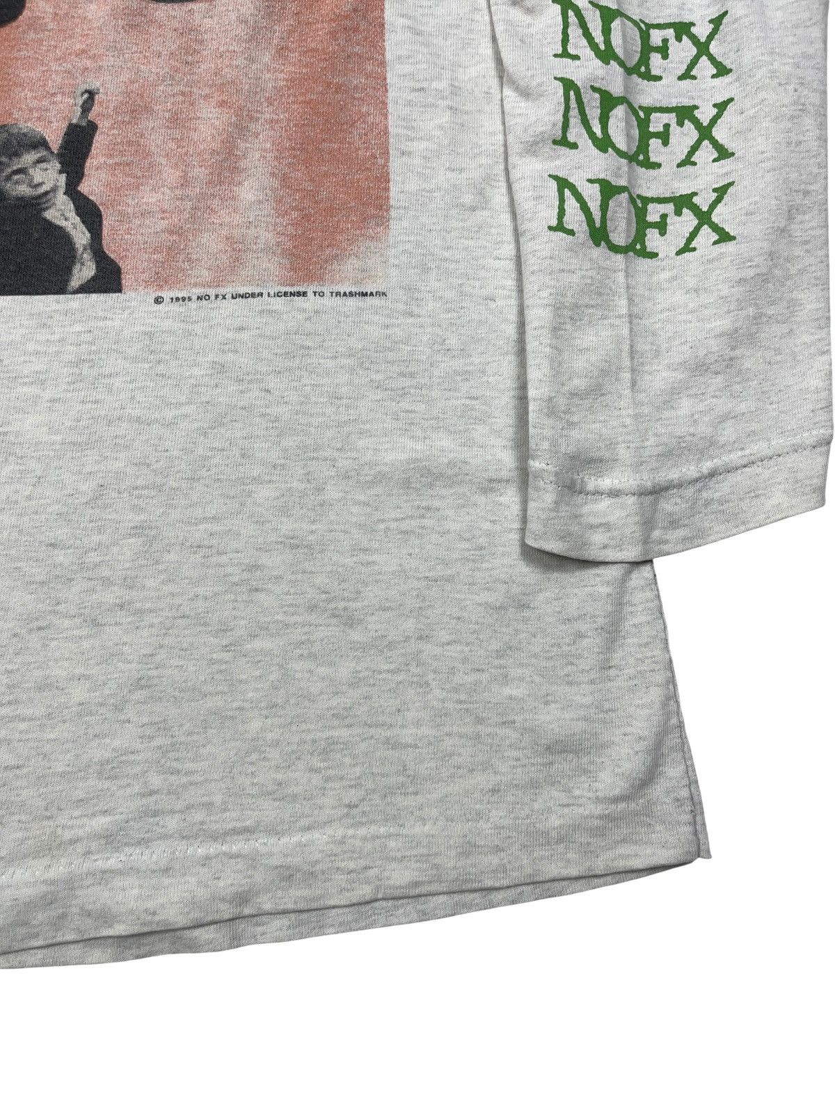 Band Tees Vintage 1995 NOFX Punk In Drublic Long Sleeve Shirt Madball Size US L / EU 52-54 / 3 - 7 Thumbnail