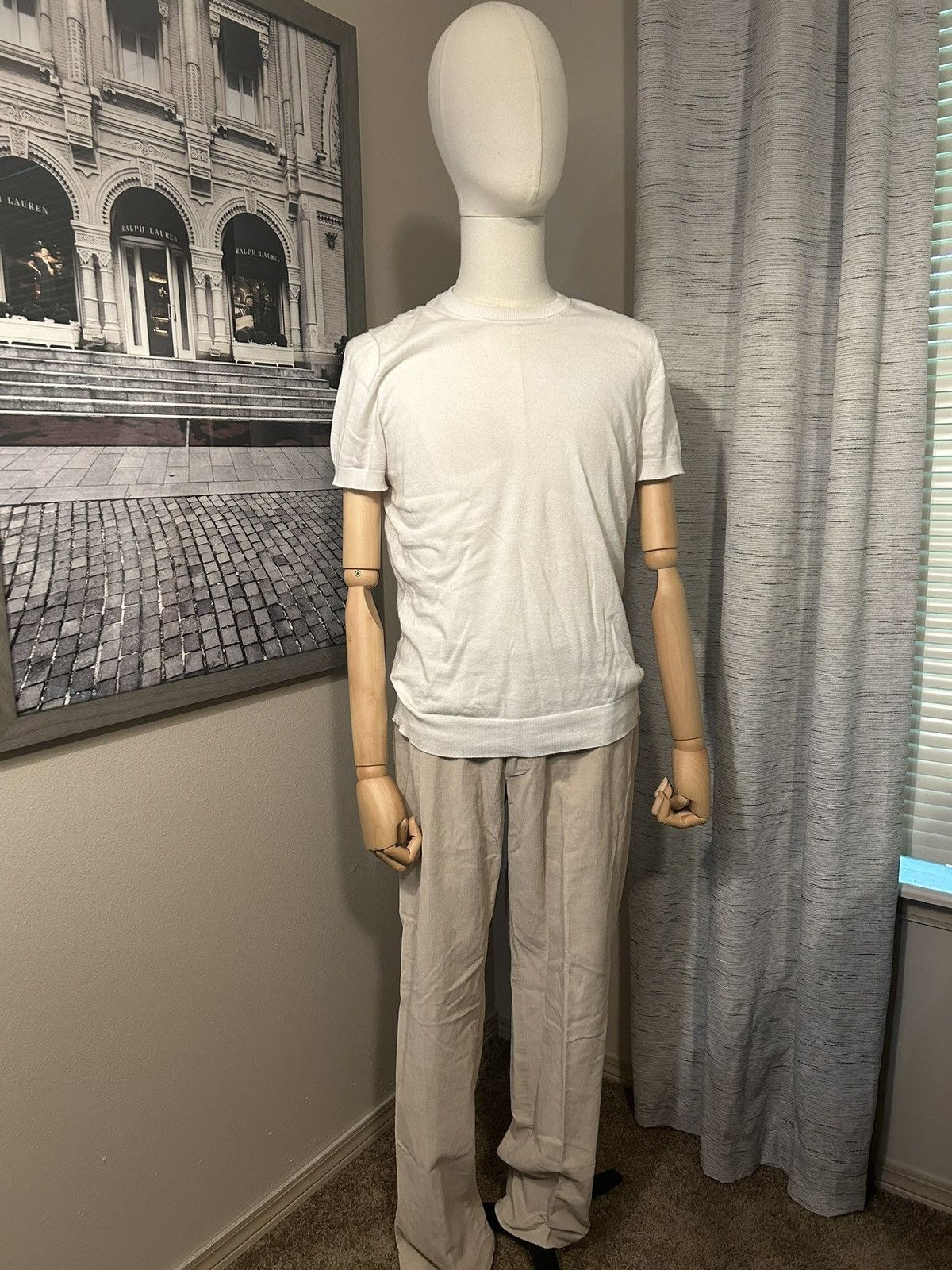Luigi Borrelli Luigi Borrelli Corduroy Trousers Size US 34 / EU 50 - 1 Thumbnail