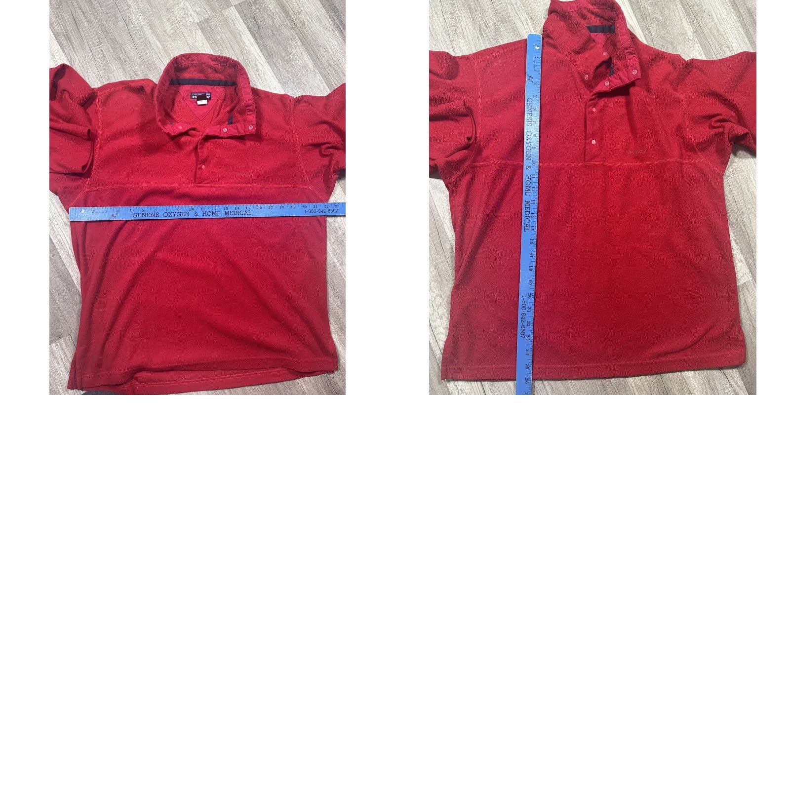 Patagonia VINTAGE Patagonia Synchilla Pullover Jacket Mens M Red Made in USA Size US M / EU 48-50 / 2 - 9 Thumbnail