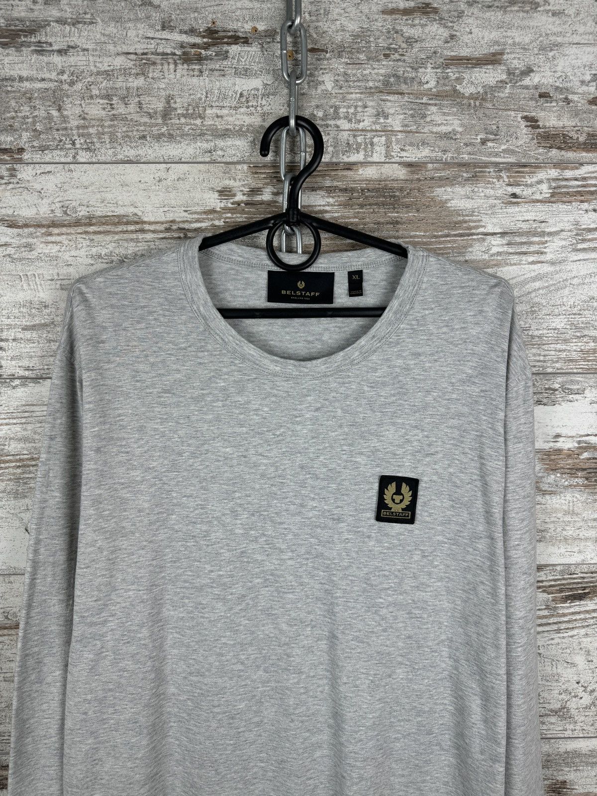 Belstaff × Vintage Mens Vintage Belstaff Longsleeve T-shirt Size US XL / EU 56 / 4 - 3 Thumbnail