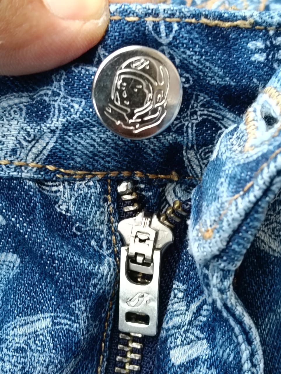 Billionaire Boys Club 🔥 Billionaire boys club Full monogram Denim -Astronaut Logo Size US 35 - 13 Thumbnail