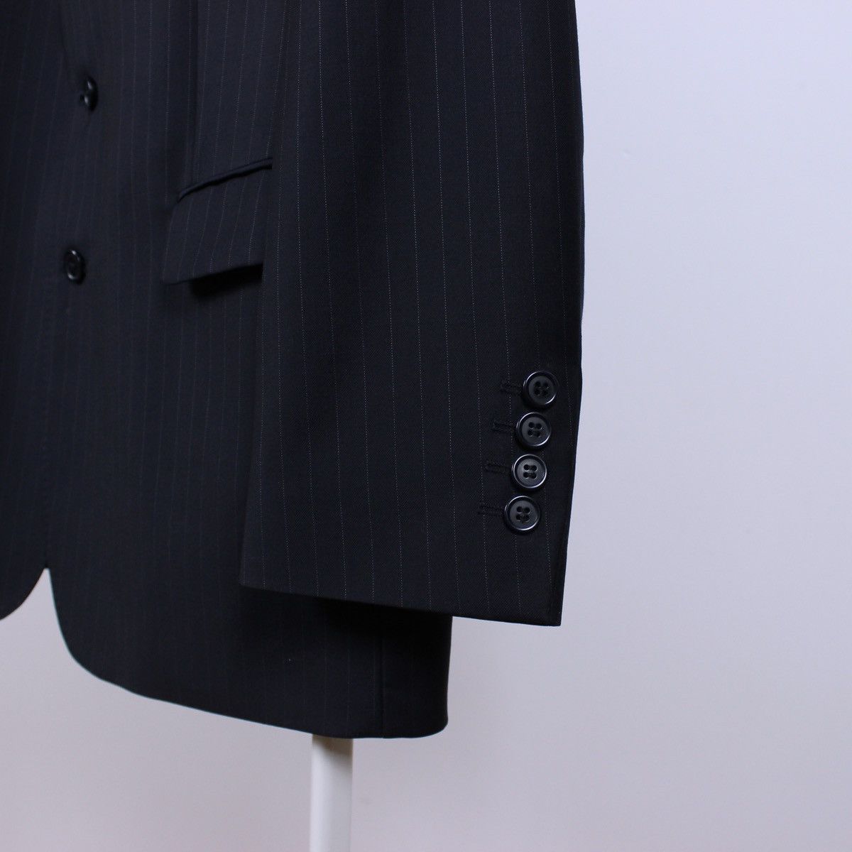 Ermenegildo Zegna Ermenegildo Zegna Pinstripe Blazer Italy Size 44R - 4 Thumbnail