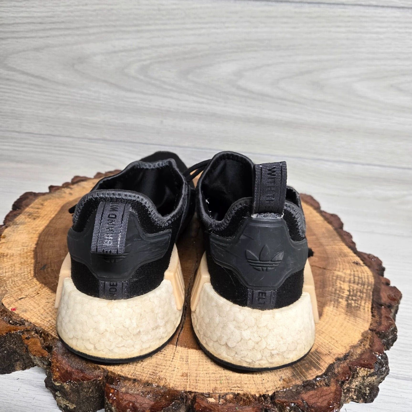 Adidas VINTAGE Adidas NMD R1 Sneakers Black Carbon White Women Size 7.5 Athleisure Casual Running 2021 Size US 7.5 / IT 37.5 - 4 Thumbnail