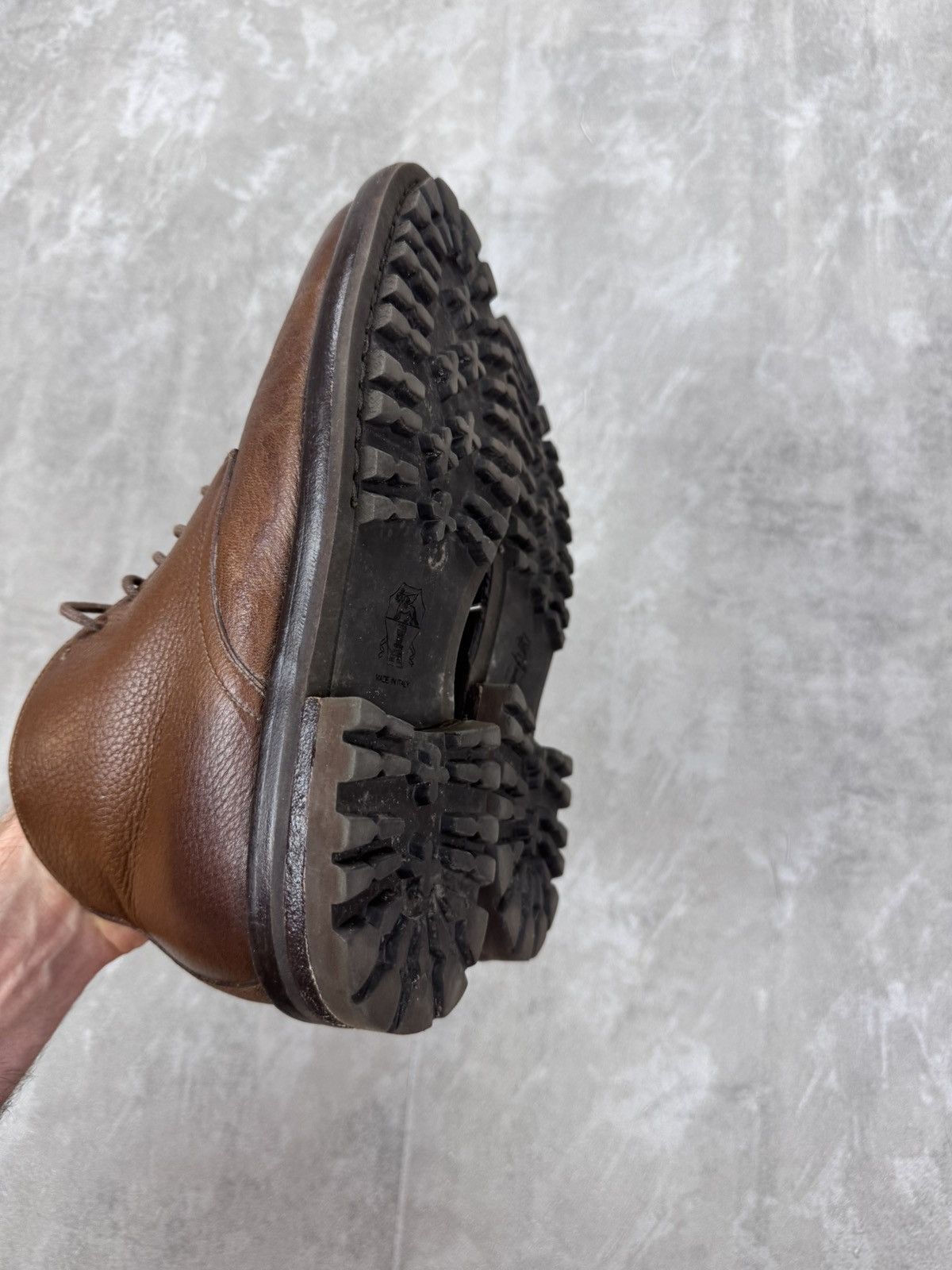 Brunello Cucinelli Brunello Cucinelli leather boots with sheep fur Mens size 39 Size US 6 / EU 39 - 11 Thumbnail
