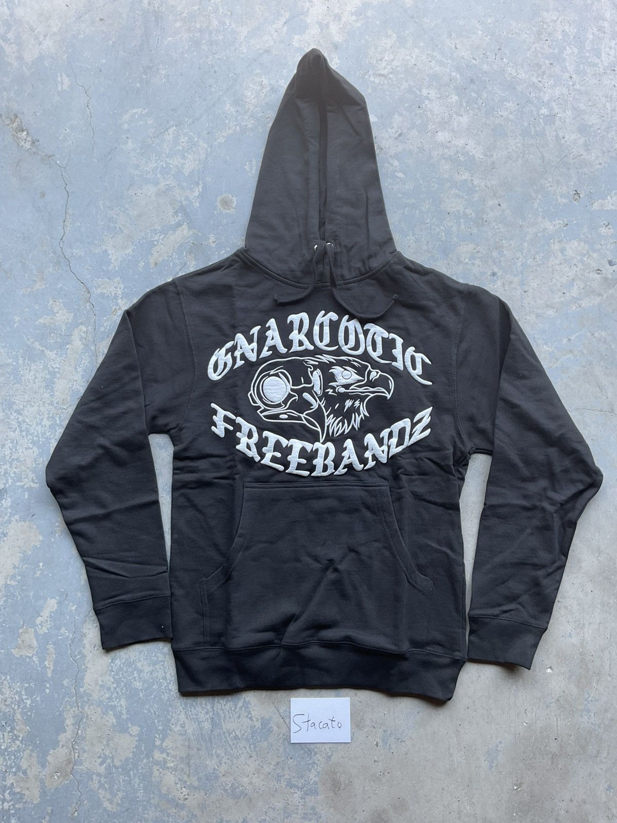 Freebandz × Gnarcotic Gnarcotic x Freebandz Logo Hoodie Black Size US M / EU 48-50 / 2 - 1 Thumbnail
