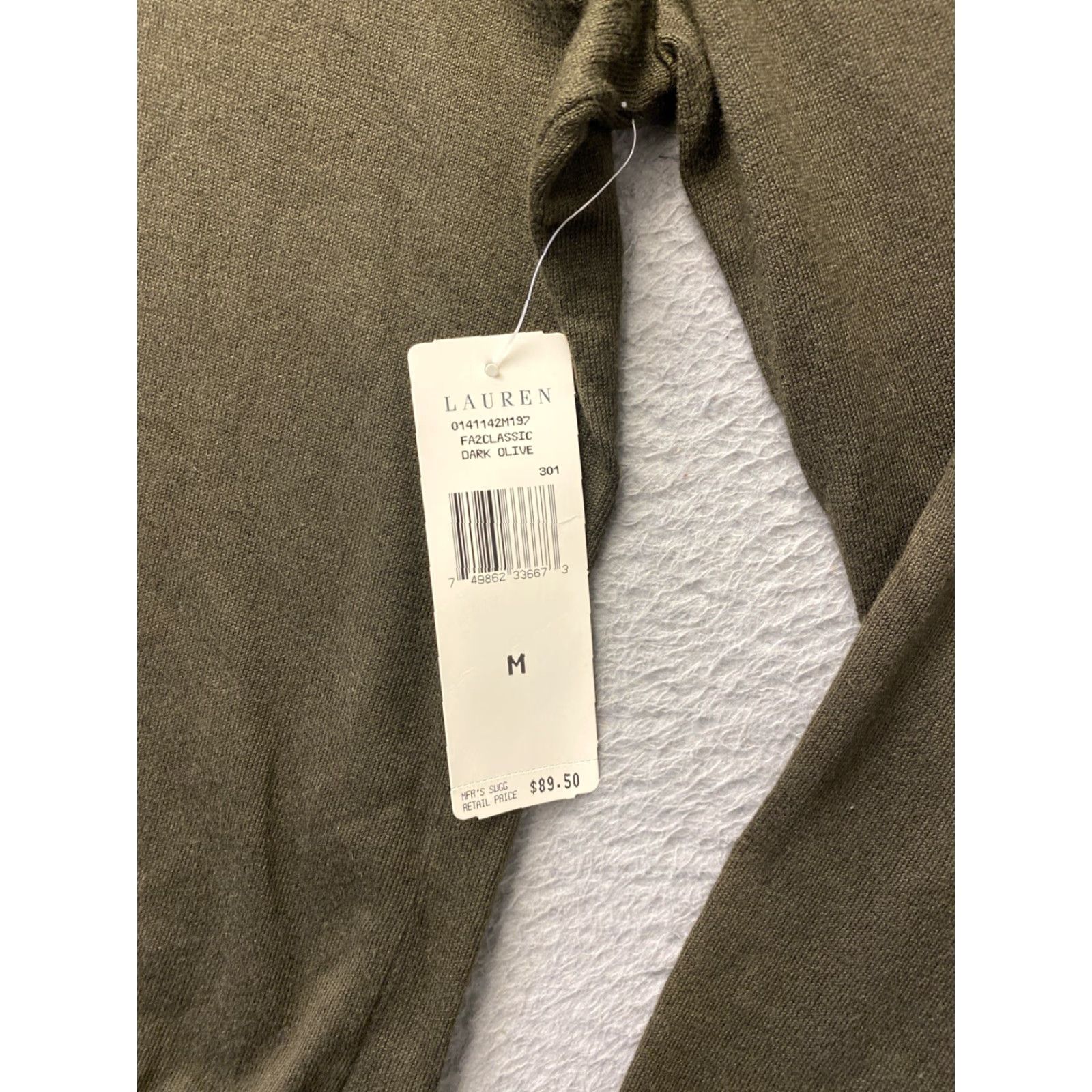 Ralph Lauren Ralph Lauren Sweater Unisex Adults M Dark Olive Knit Turtleneck Pullover 159-27 Size M / US 6-8 / IT 42-44 - 3 Thumbnail