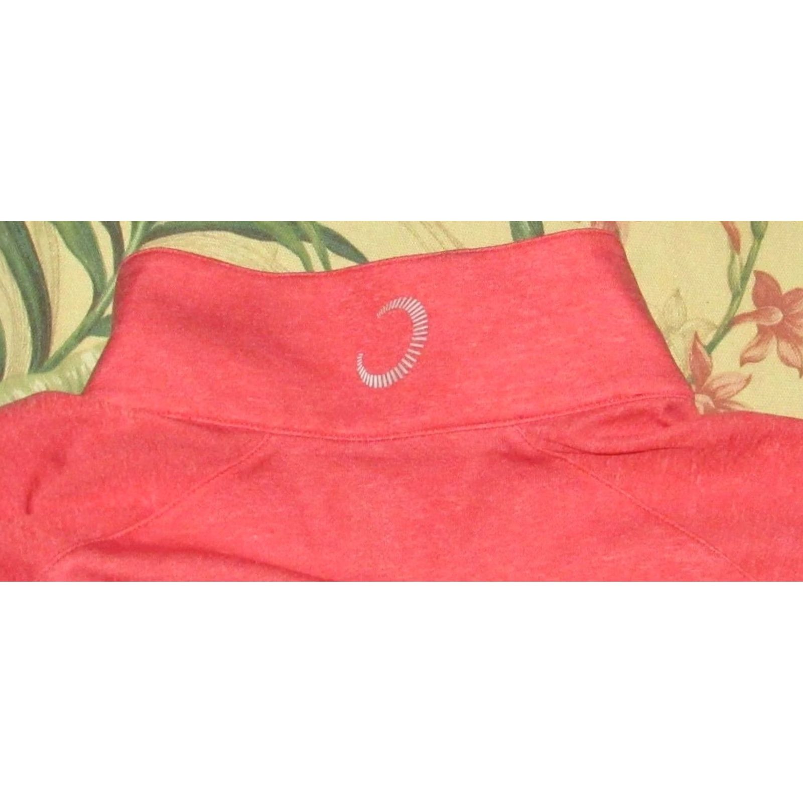 Vintage ZERO RESTRICTION Red Quarter Zip Performance Sweater Wheels Up XL Mens Size US XL / EU 56 / 4 - 3 Thumbnail