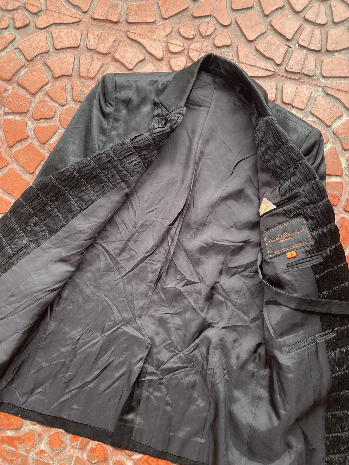 Undercover UNDERCOVERISM FOR REBELS 2010/RUFFLE SINGLE BREASTED BLAZER Size M / US 6-8 / IT 42-44 - 9 Thumbnail