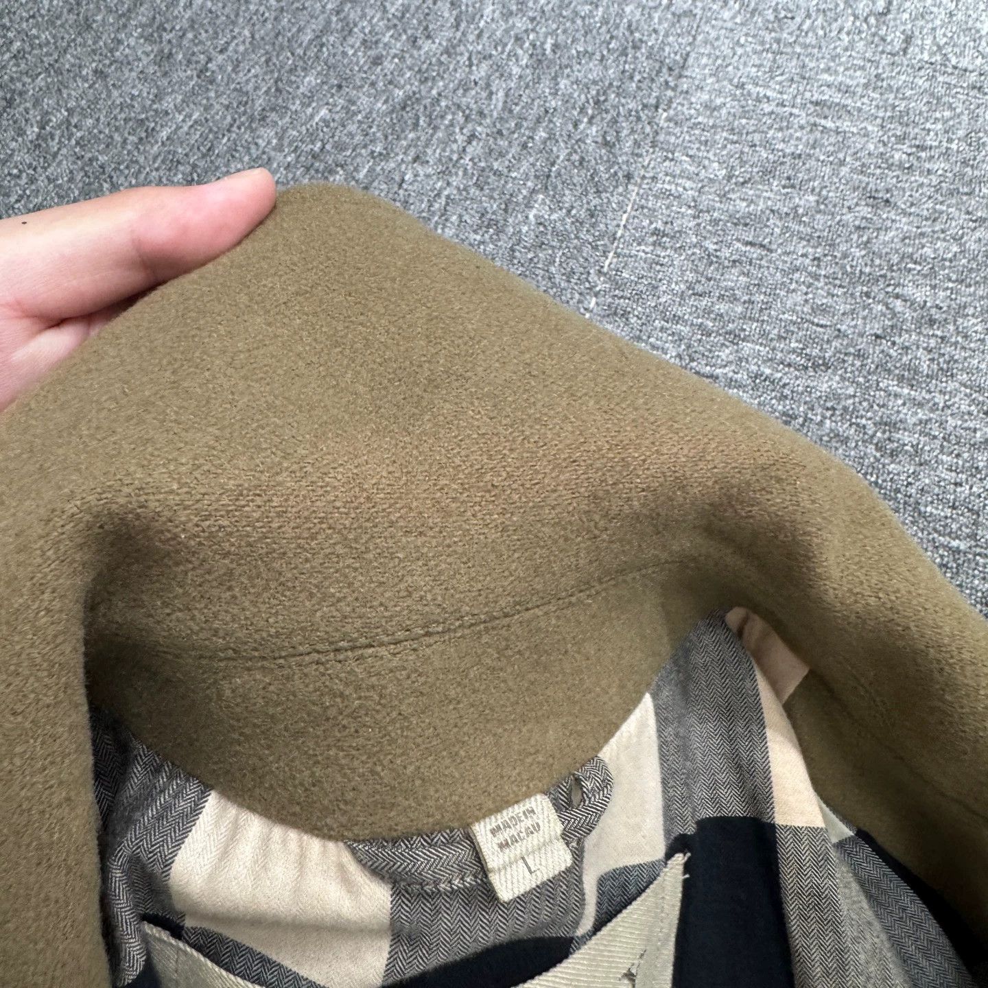 Burberry Burberry Wool Double-Breasted Coat L 98 New Size US L / EU 52-54 / 3 - 2 Thumbnail