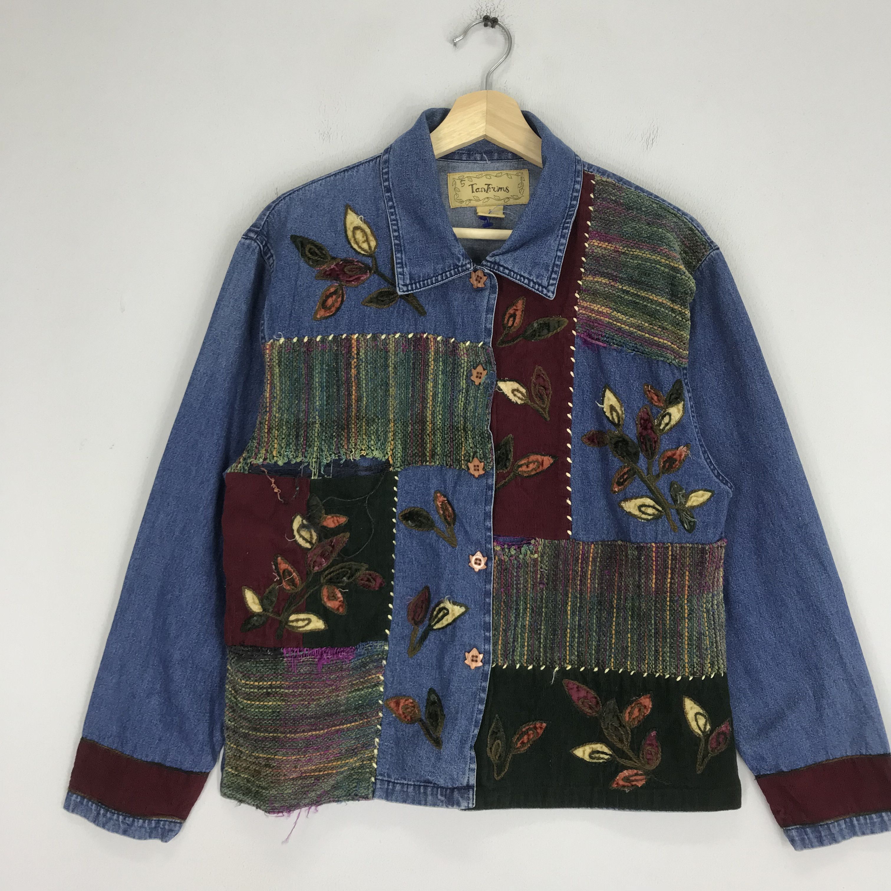 Vintage Vintage 90s Denim Jeans Jacket - 135 Size US S / EU 44-46 / 1 - 2 Thumbnail