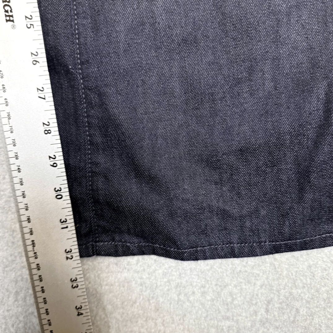 Gap GAP Jeans Flared Dark Wash Womens 10 Regular Hippie Retro Festival Blue Size 32" / US 10 / IT 46 - 5 Thumbnail