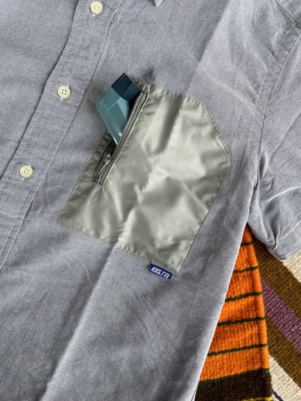 Japanese Brand KIKS TYO Oxford Shirt Size US M / EU 48-50 / 2 - 3 Thumbnail