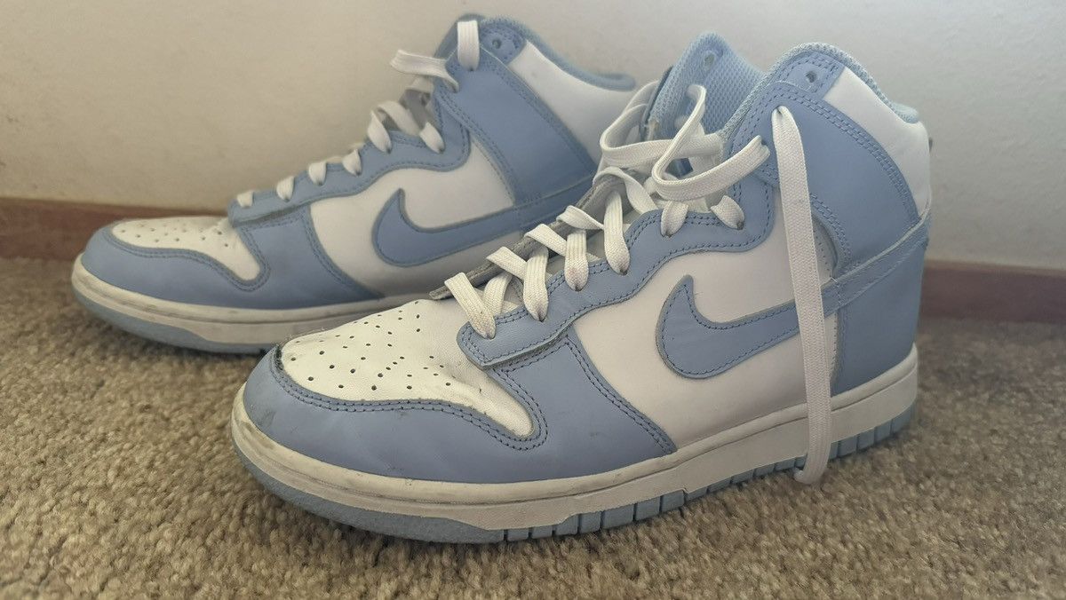 Nike Aluminum Blue Nike Dunk High Size US 9 / IT 39 - 3 Thumbnail