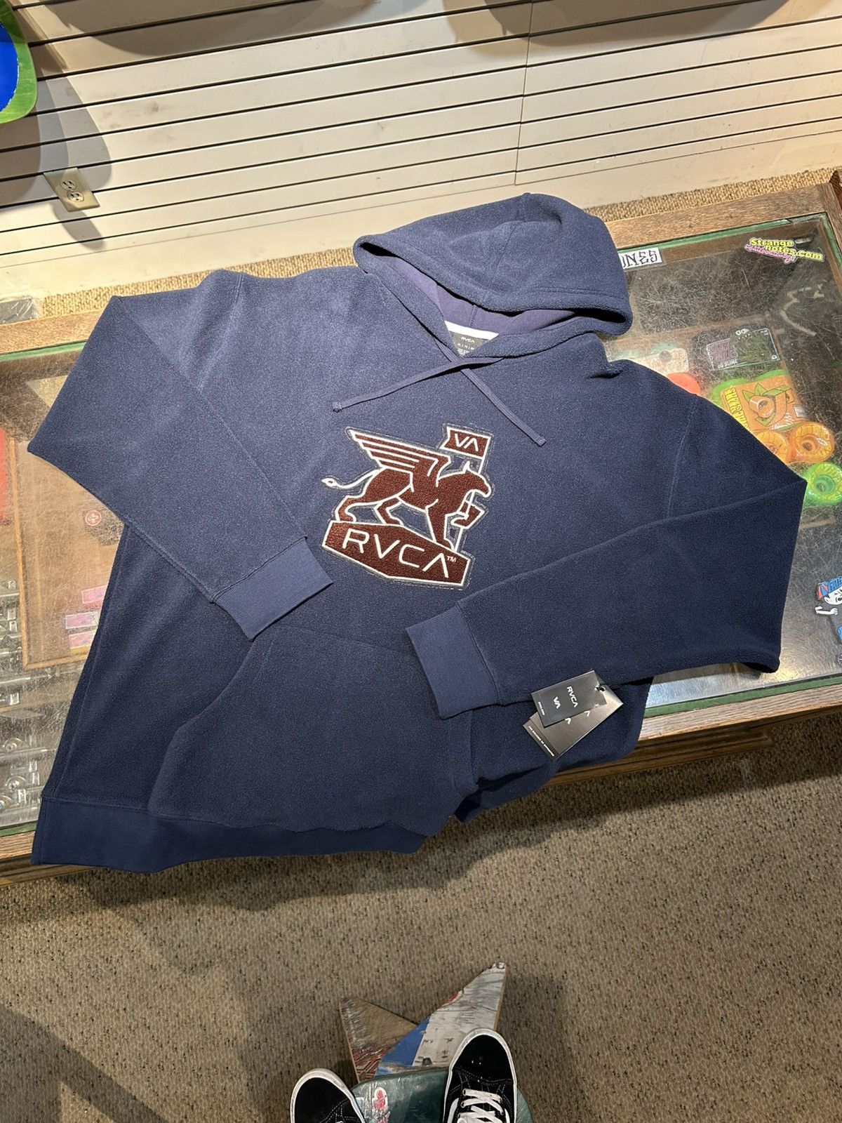 RVCA RVCA Fleece Pullover Hoodie Size US XL / EU 56 / 4 - 1 Thumbnail