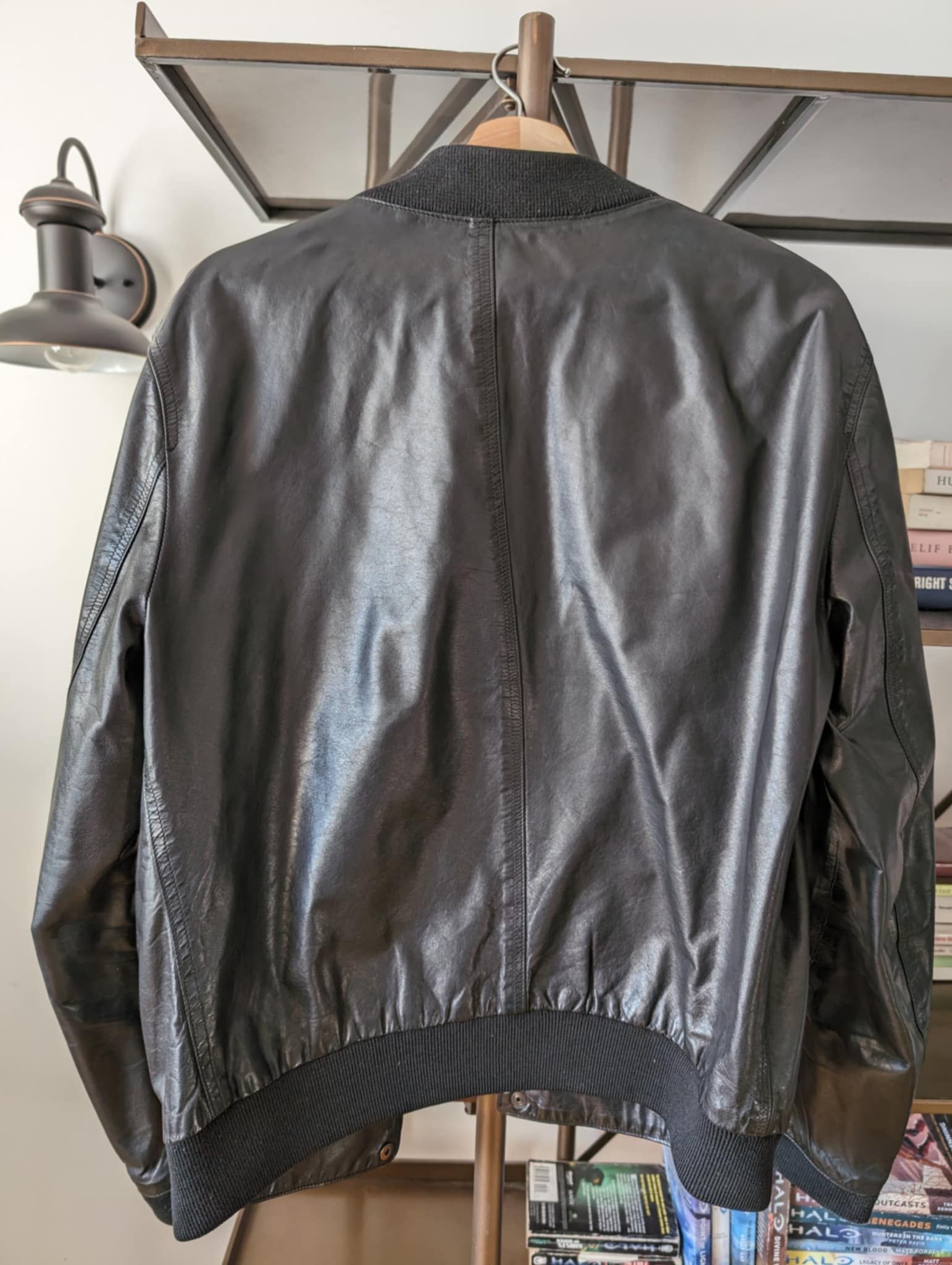 M0851 M0851 Leather varsity bomber Size US L / EU 52-54 / 3 - 3 Thumbnail