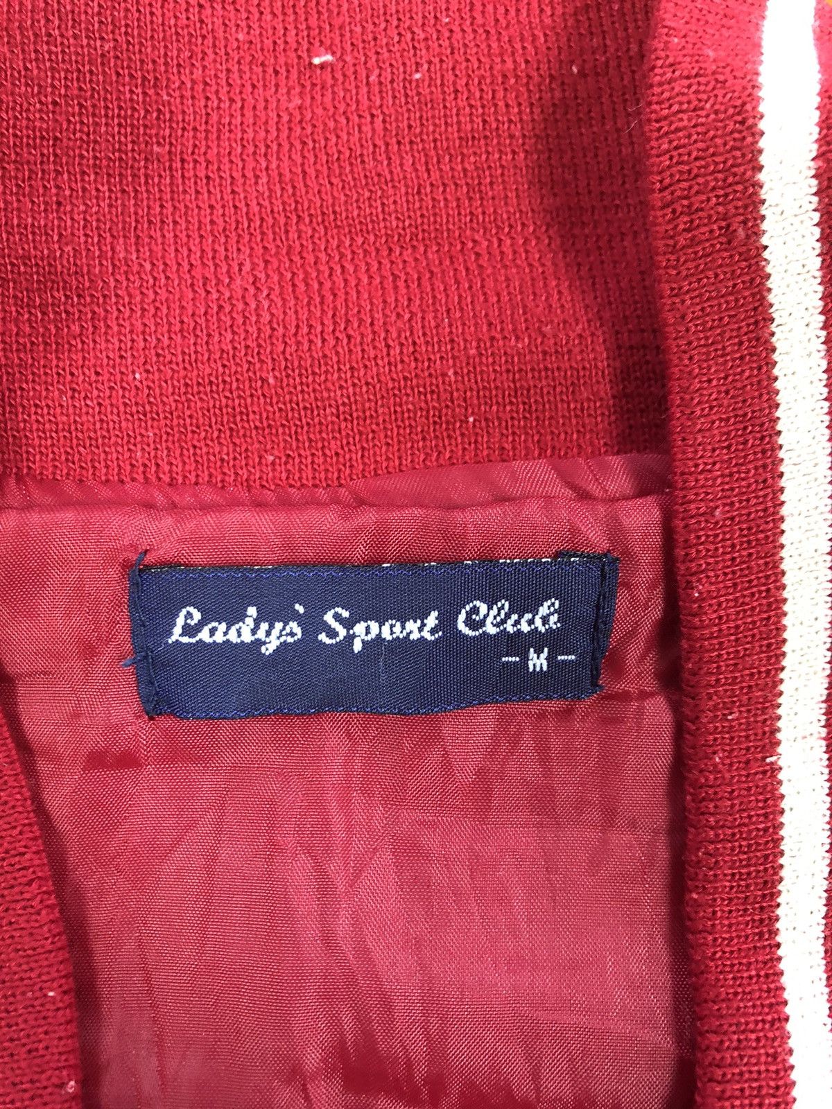Vintage Ladies Sport Club Varsity Jacket Size M / US 6-8 / IT 42-44 - 13 Thumbnail