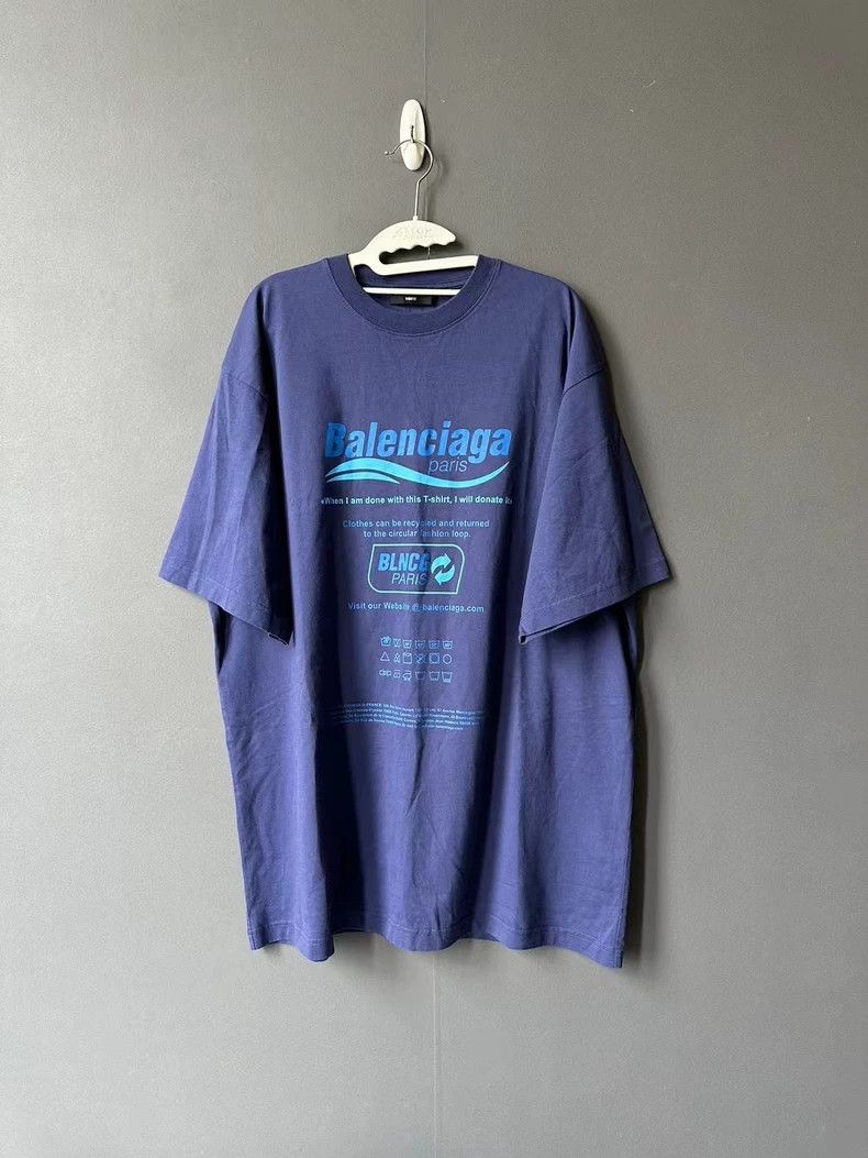 Balenciaga Balenciaga Nvironment-friendly coke short sleeve 2503-Nexta Size US XS / EU 42 / 0 - 1 Thumbnail