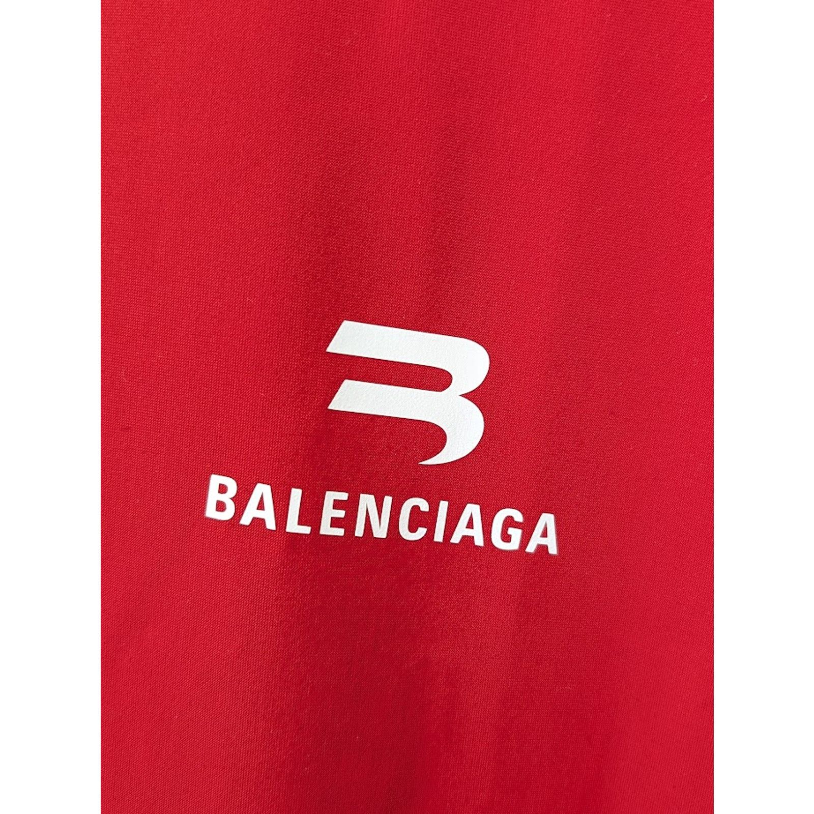 Adidas × Balenciaga o1rshd1 Swim T-Shirt in Red Size US XS / EU 42 / 0 - 6 Thumbnail