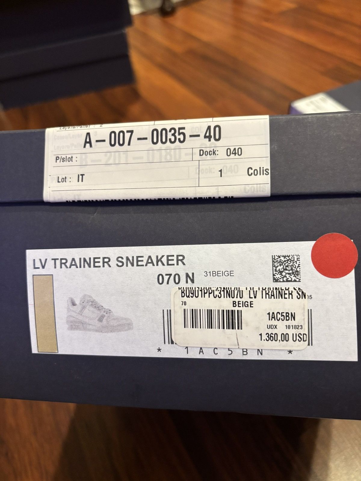 Louis Vuitton Louis vuitton trianer sneaker white. Size US 7.5 / EU 40-41 - 8 Thumbnail