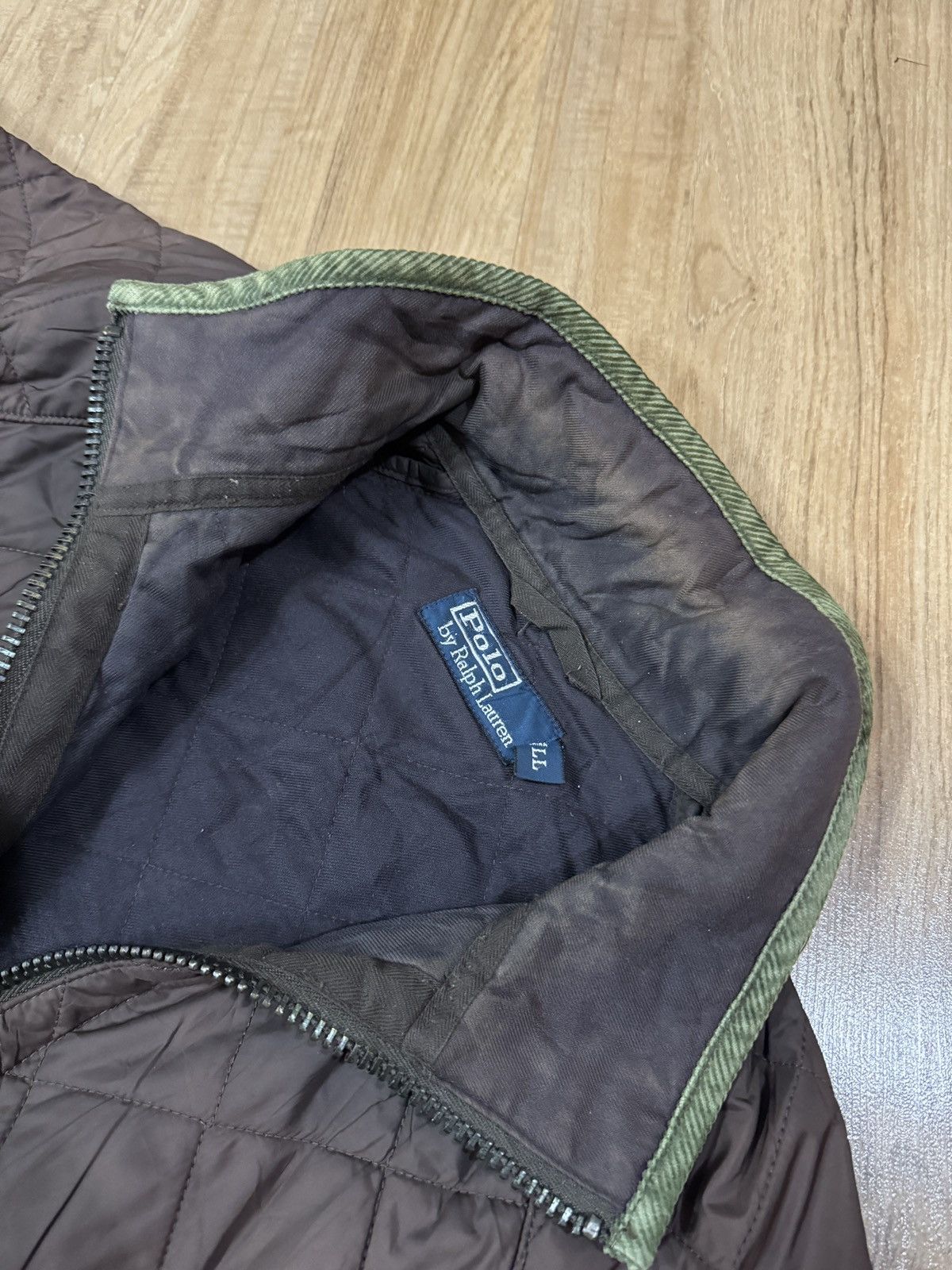 Polo Ralph Lauren × Vintage VINTAGE DALPH LAUREN QUILTED Jacket Size US L / EU 52-54 / 3 - 3 Thumbnail