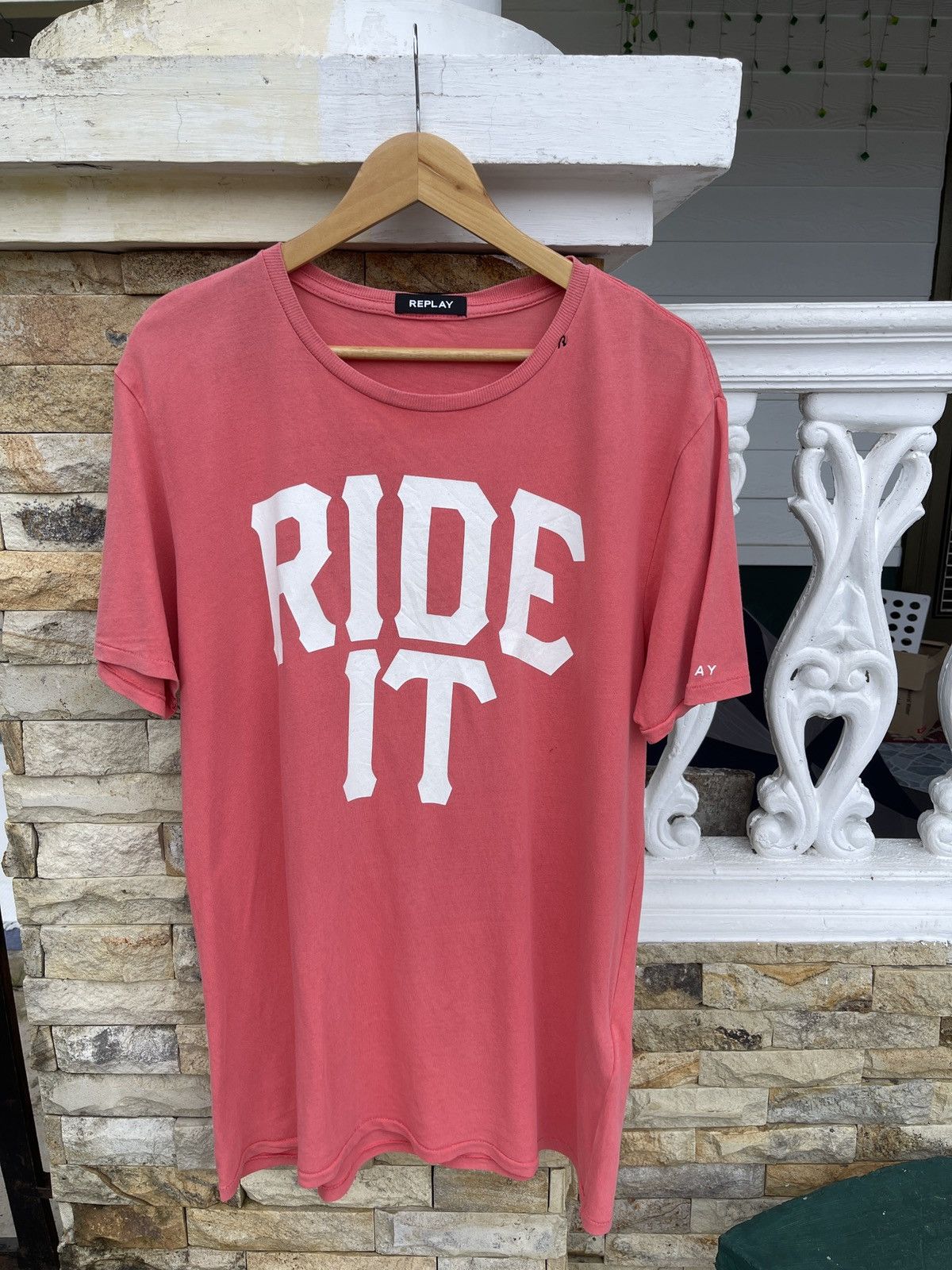 Replay Last Drop🔥Rare🔥Vintage y2k REPLAY Ride It Archive T-Shirt Size US L / EU 52-54 / 3 - 1 Thumbnail