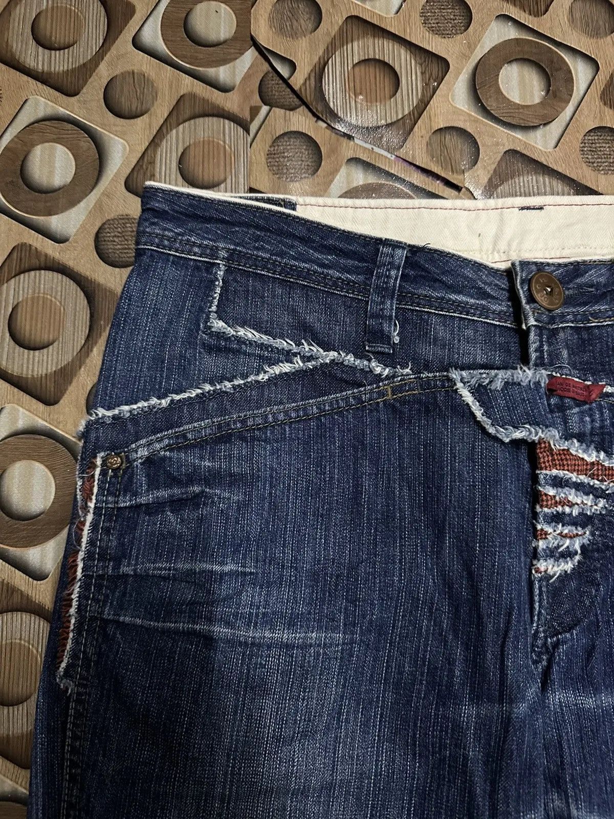 Marithe + Francois Girbaud GRAILS🔥 MARITHE FRANCOIS GIRBAUD JEANS VERY RARE DENIM PANTS Size US 33 - 4 Thumbnail