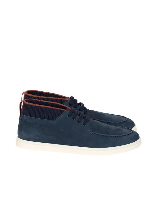o1loc1c0126 Soho Ankle Boots in Blue