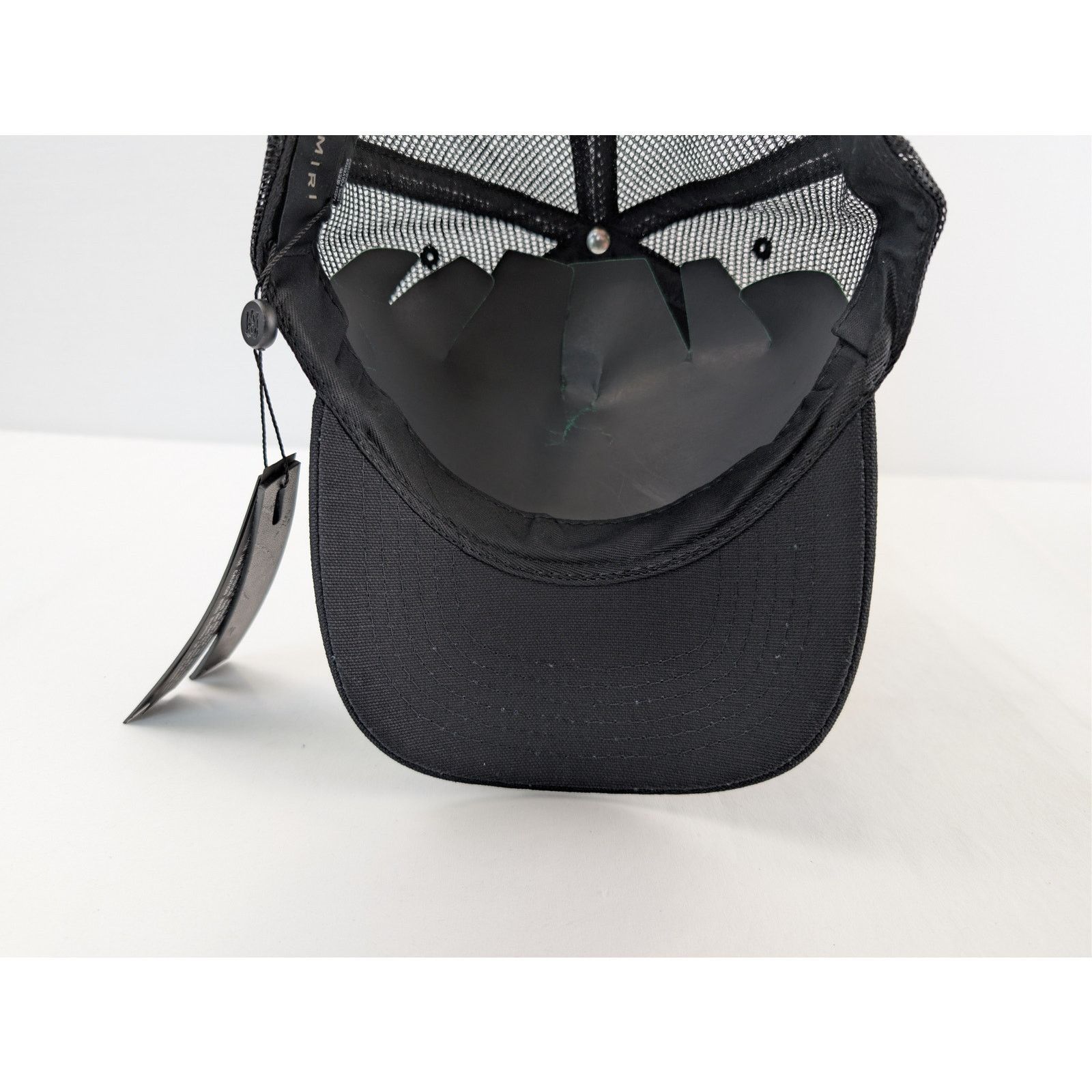 Amiri o1rshd1 Q:3 / Trucker Cap / Hat in Black / Carolina Blue Size ONE SIZE - 14 Thumbnail