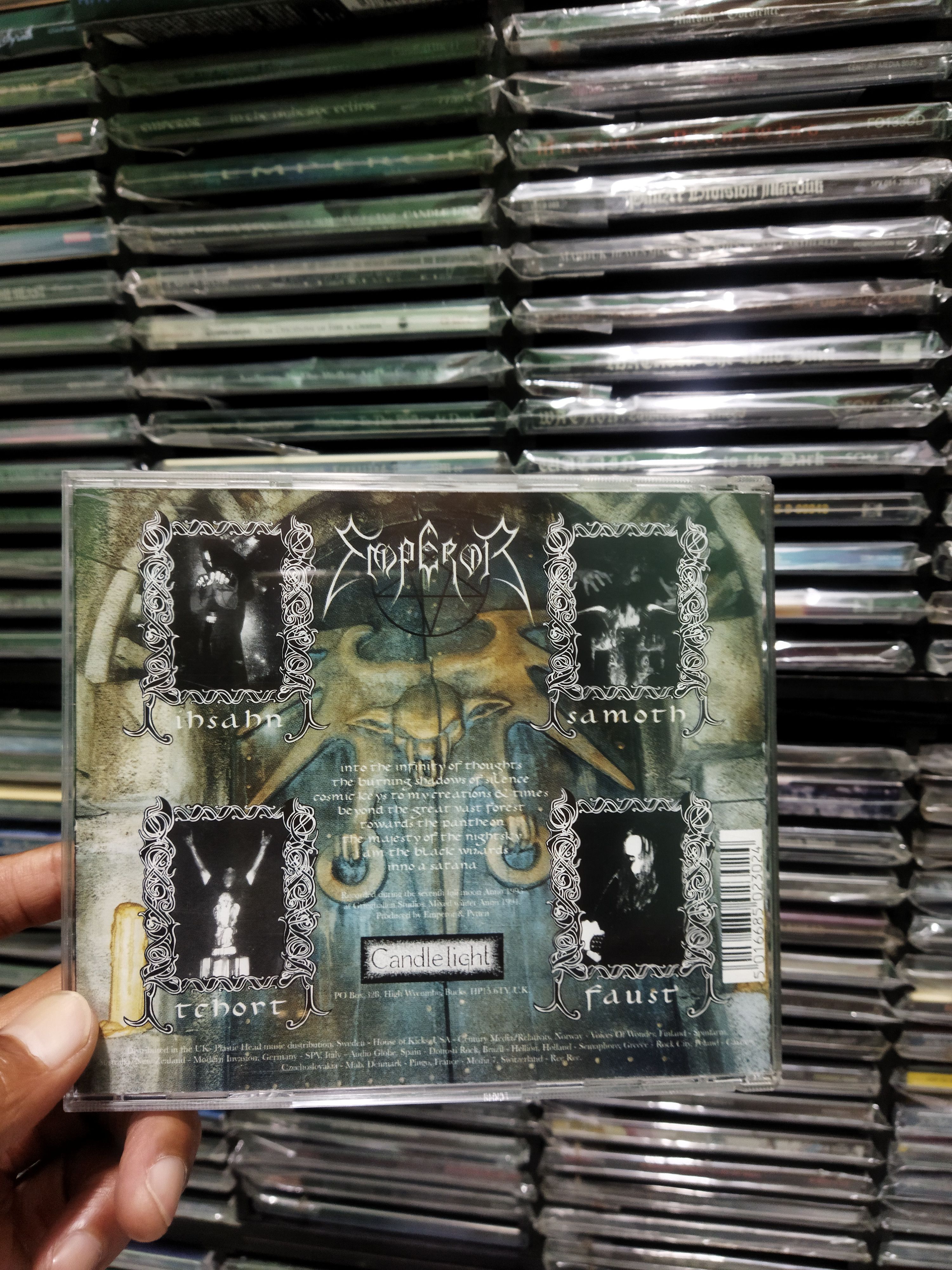 Vintage vintage og EMPEROR - in the Nights ide Eclipse - CD Size ONE SIZE - 4 Thumbnail