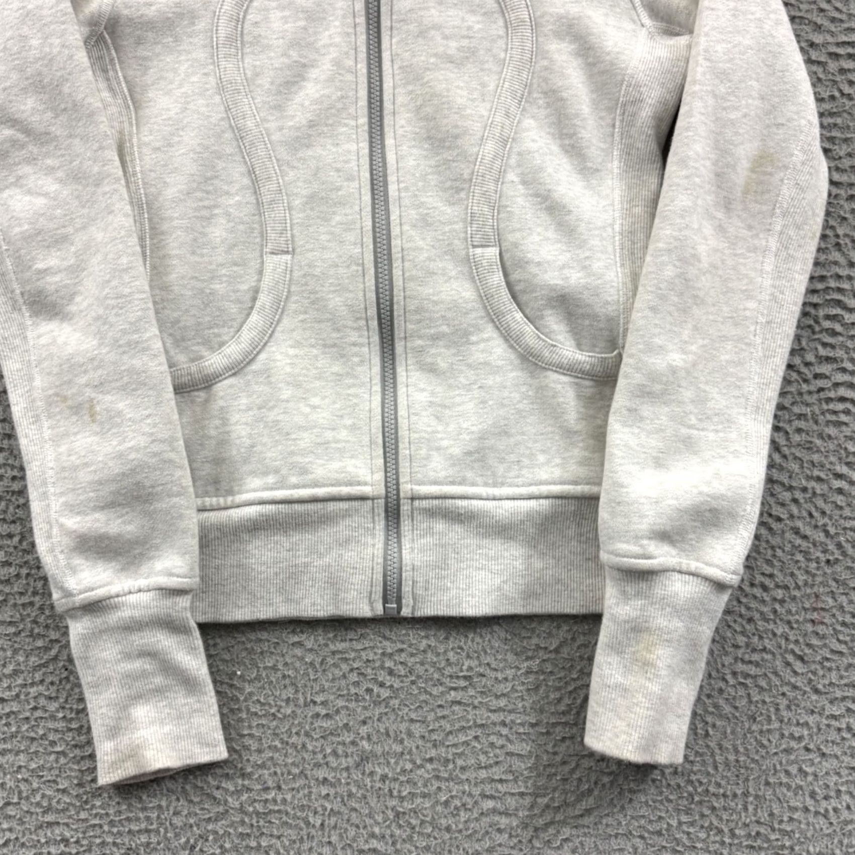 Lululemon Lululemon Scuba Hoodie Womens 6 Gray Full Zip Hooded Jacket Outdoor Athletic Sweatshirt Size M / US 6-8 / IT 42-44 - 2 Thumbnail