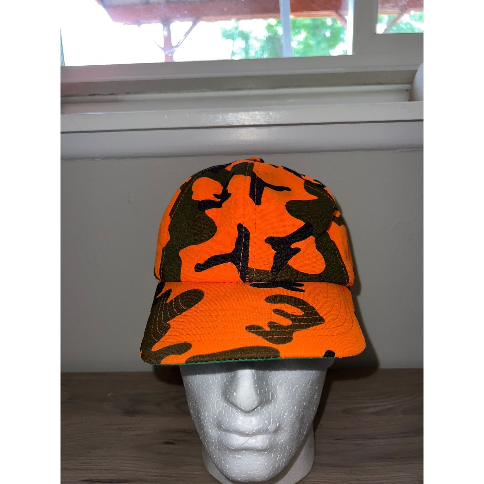 Vintage Vintage Youngan Duck Bay Duckbay Orange camo Hat Snapback OS Size ONE SIZE - 1 Thumbnail