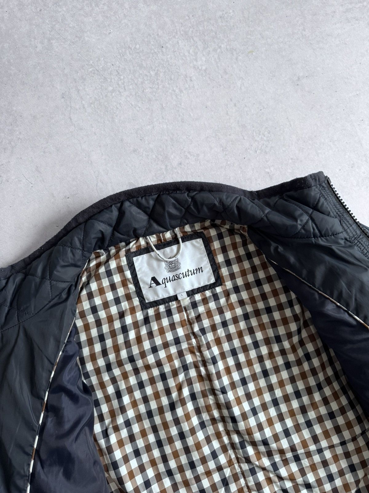 Aquascutum Navy Aquascutum Casual Men’s Lightweight Jacket Regular L Size US L / EU 52-54 / 3 - 8 Thumbnail