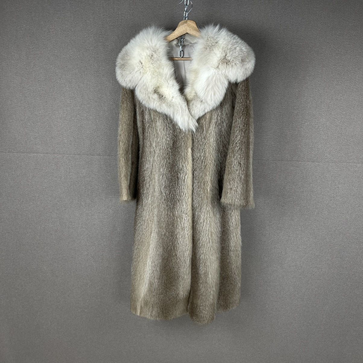 If Six Was Nine × Vintage VINTAGE 80s FUR COAT FUZZY HIGH QUALITY JACKET Size US M / EU 48-50 / 2 - 2 Thumbnail