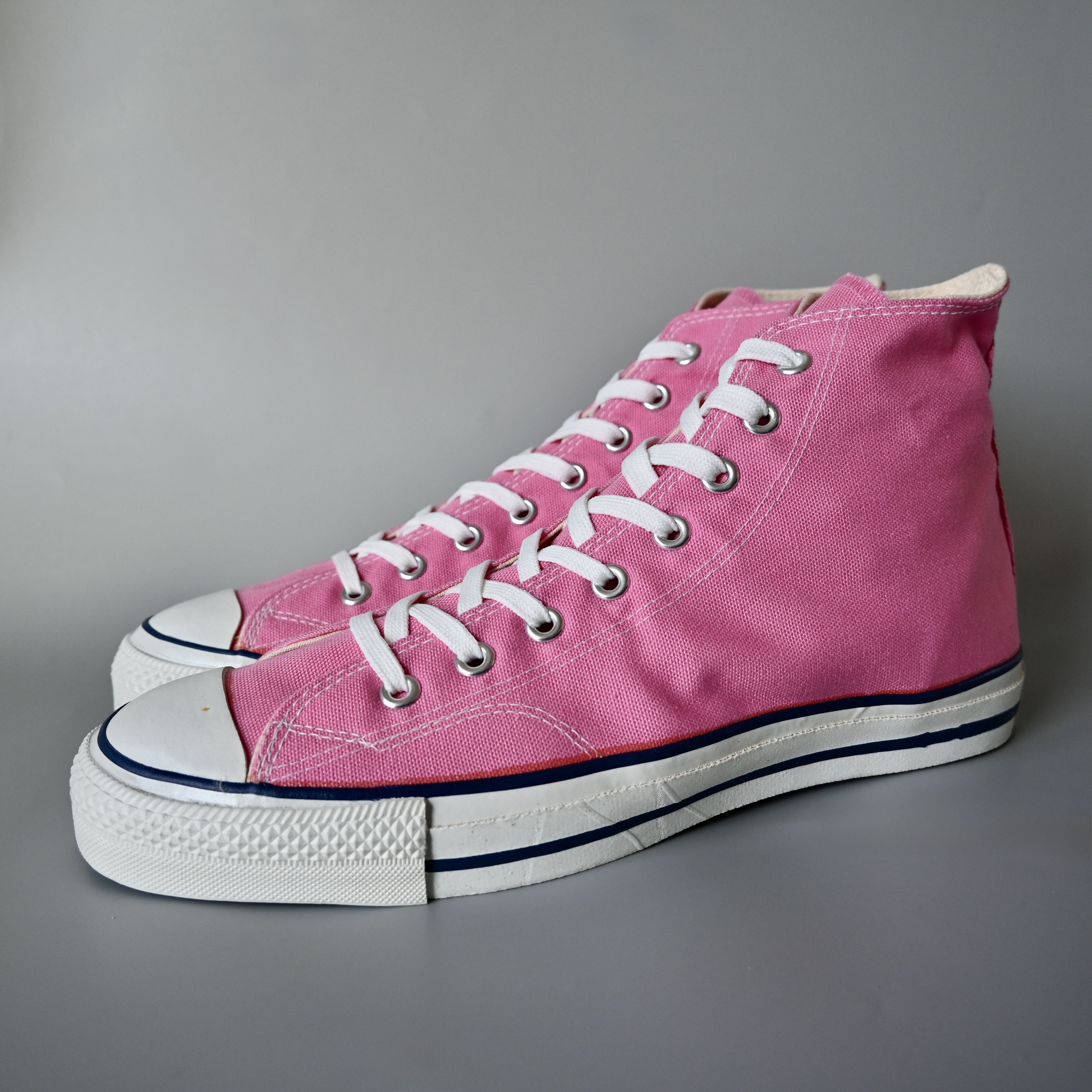 Converse DEADSTOCK, VTG 1980s Converse ALL STAR HI, Chuck Taylor Size US 11.5 / EU 44-45 - 3 Thumbnail