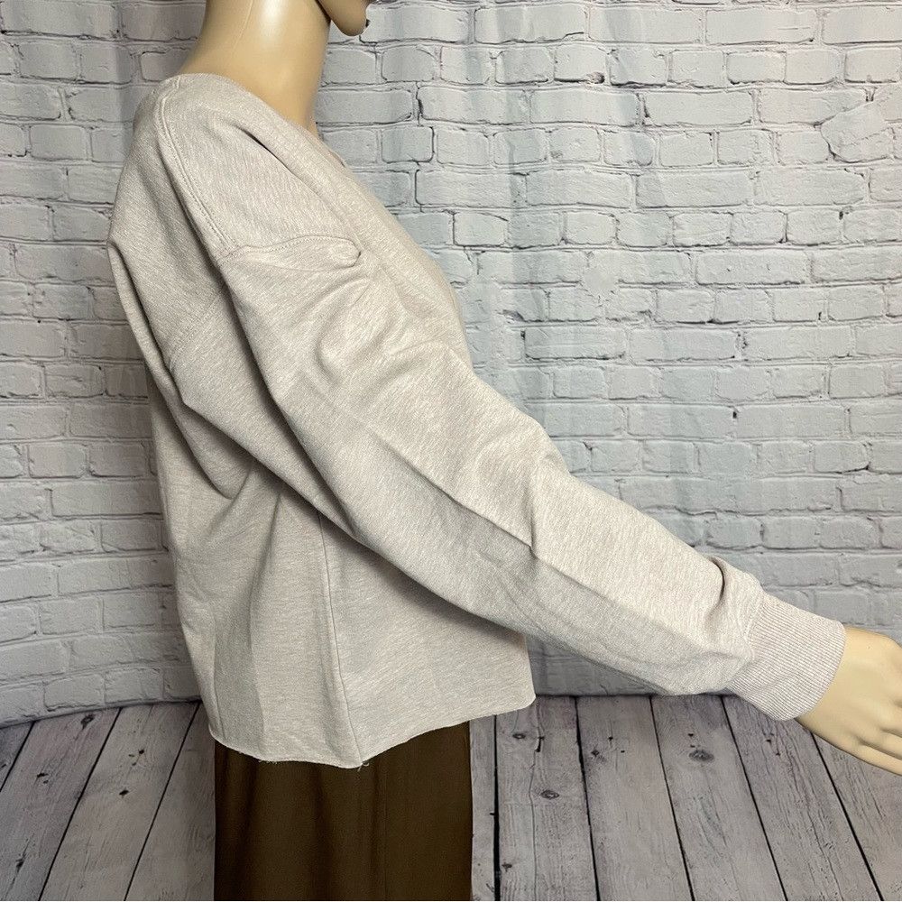 Other NWT New Harmony Balance Organic Cotton Beige Sweatshirt Siz Size L / US 10 / IT 46 - 2 Thumbnail