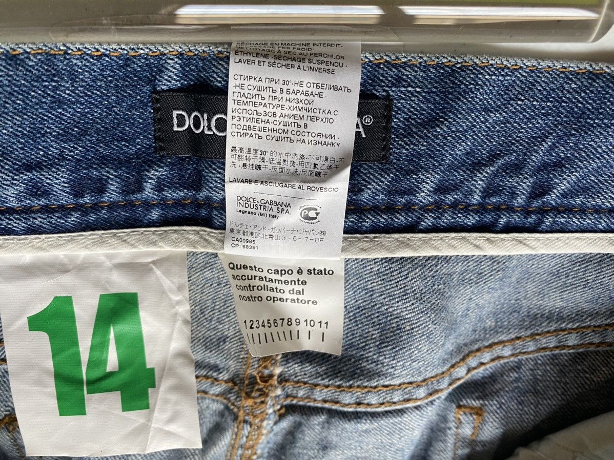 Dolce & Gabbana Dolce & Gabbana blue 6 pkt logo denim G3FBTP 56 NWT Size US 40 / EU 56 - 13 Thumbnail
