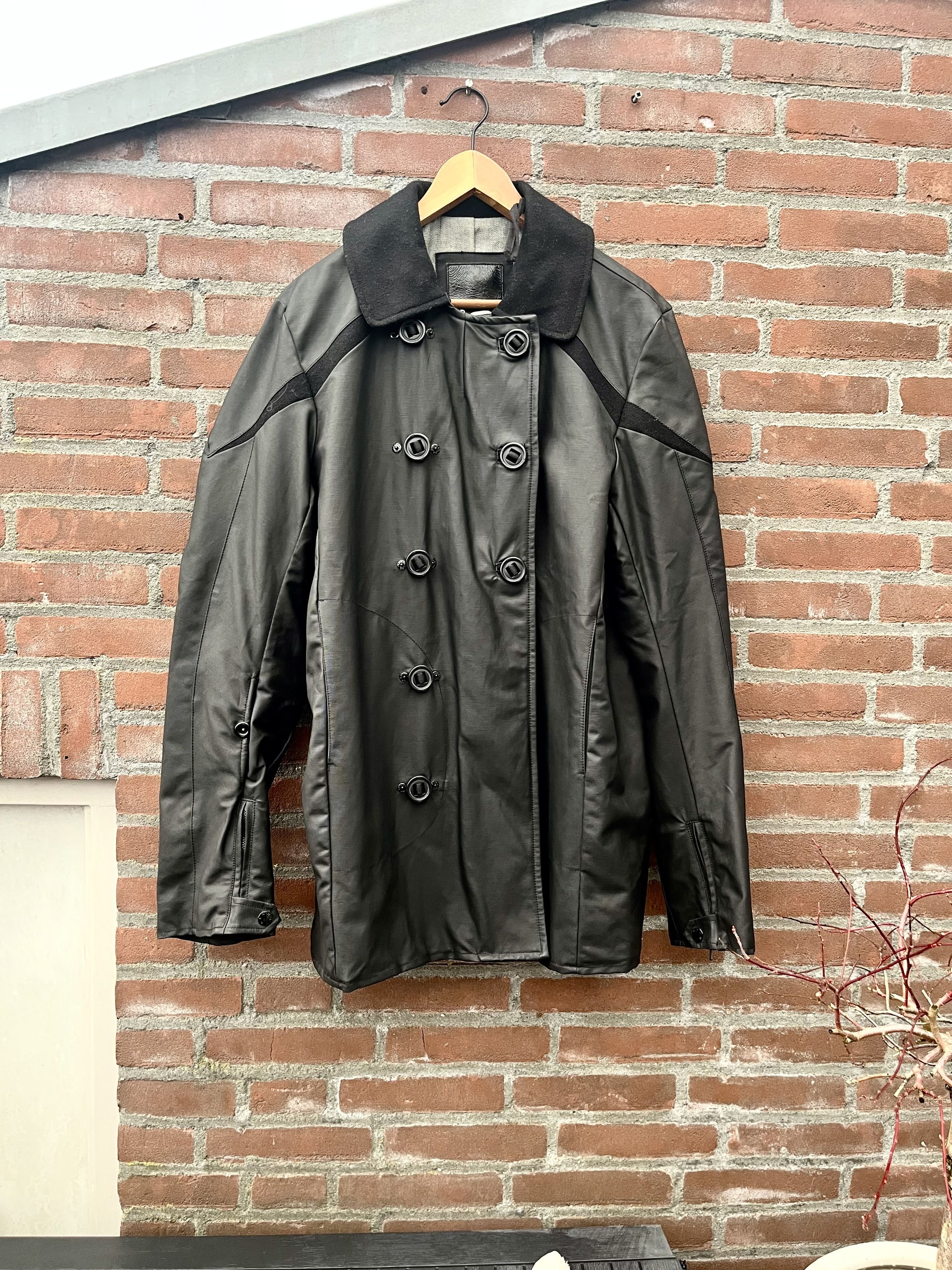 DENHAM Longshore Large black navy army biker rare military Size US L / EU 52-54 / 3 - 1 Thumbnail
