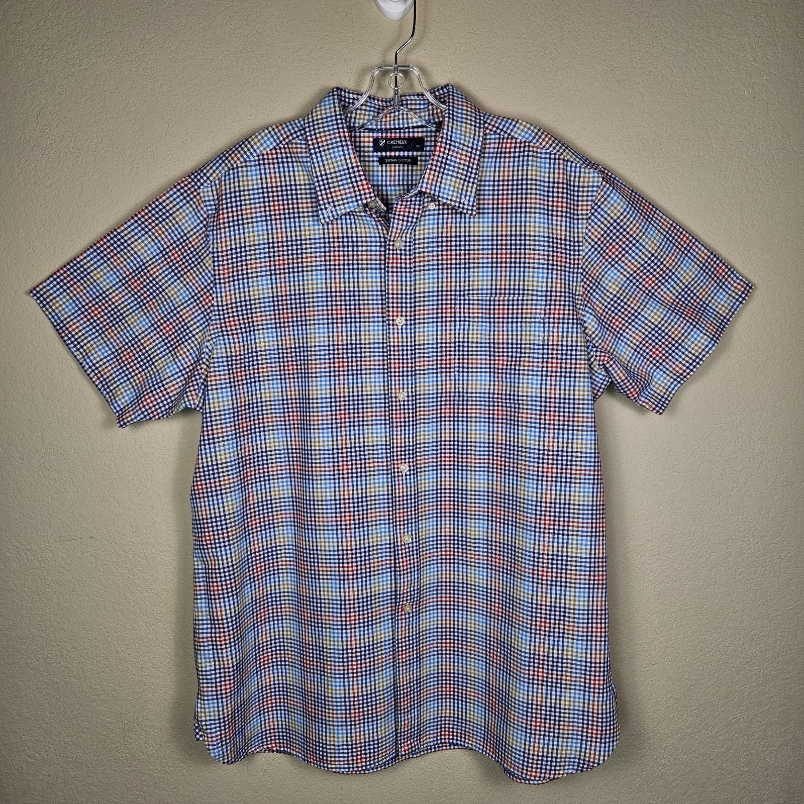 Cremieux Cremieux Supima Cotton Button Down Shirt Size US XL / EU 56 / 4 - 3 Thumbnail