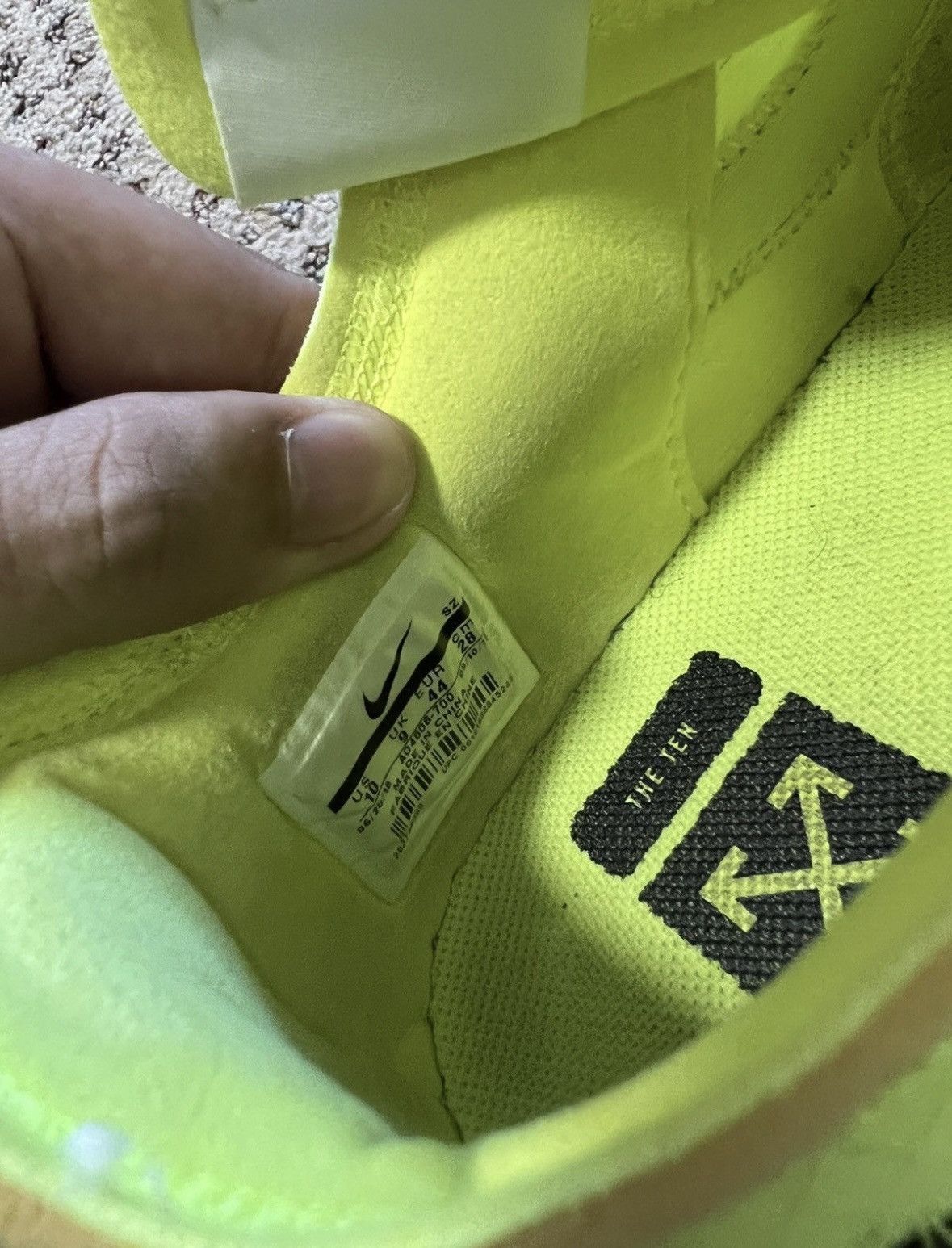 Nike × Off-White Off White X Nike Air Force 1 Size US 10.5 / EU 43-44 - 9 Thumbnail