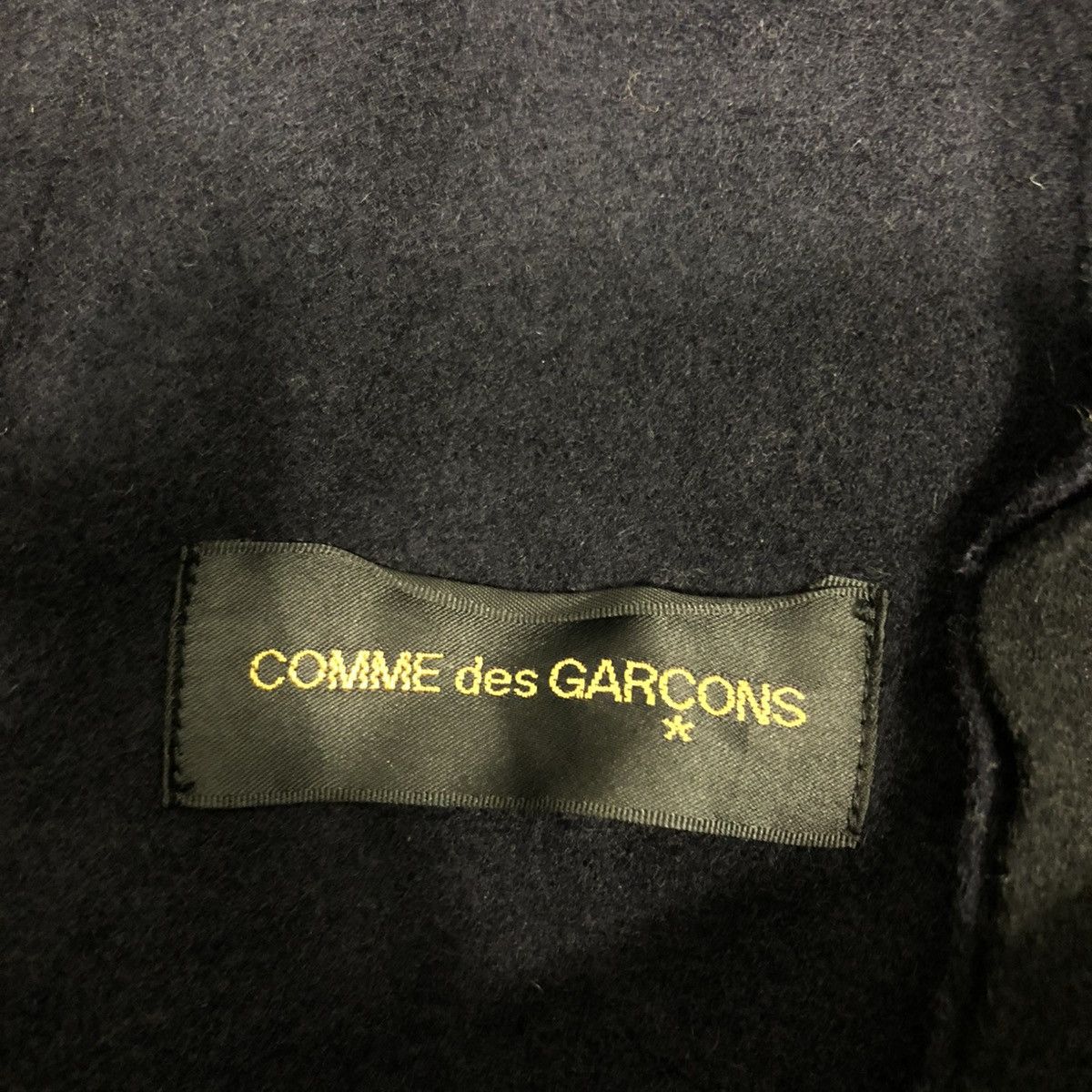 Comme des Garcons 🔥VINTAGE 2003 CAPE JACKET WOOL OVERSIZE ASYMMETRIC DRAPED Size US M / EU 48-50 / 2 - 21 Thumbnail