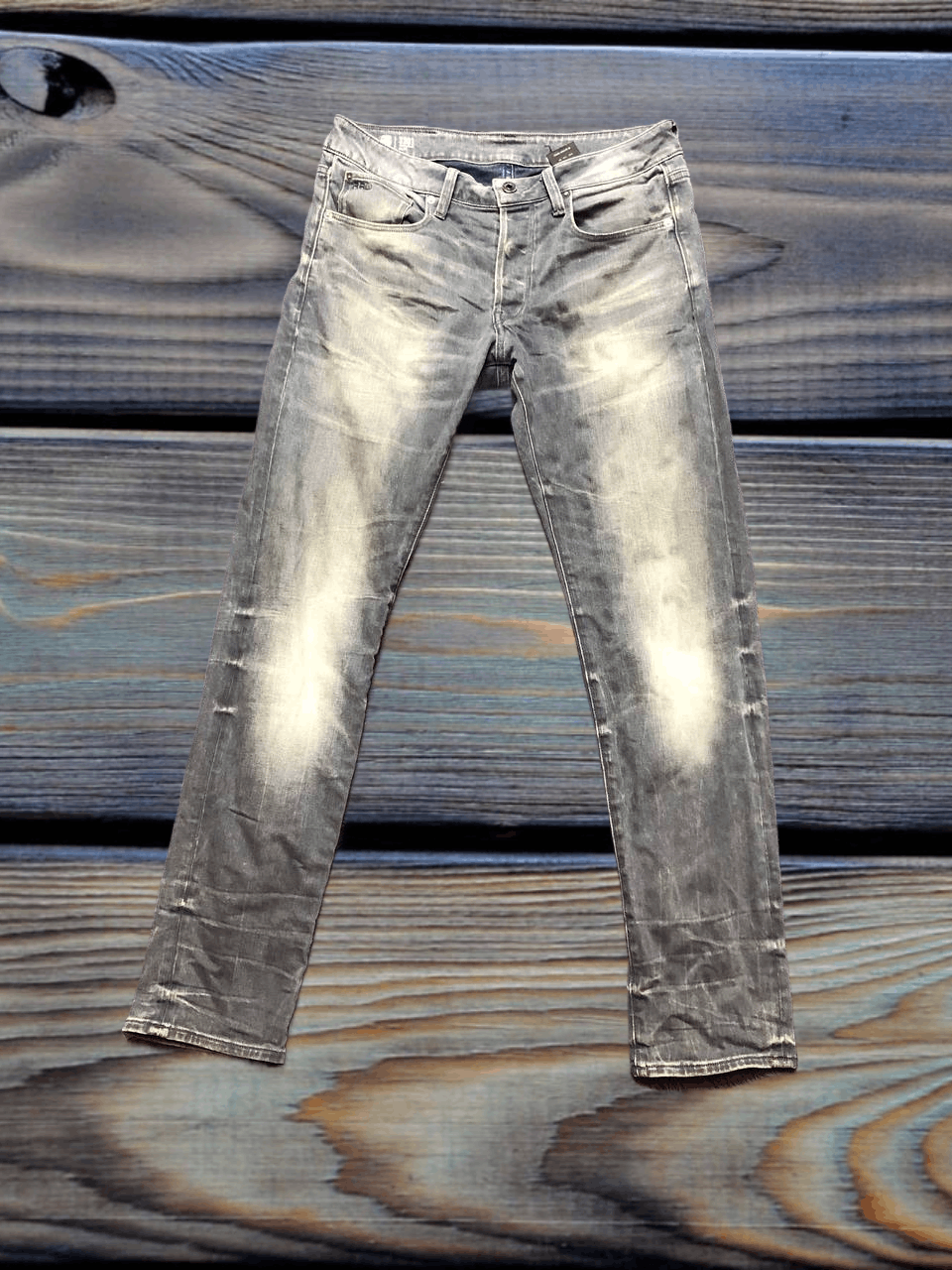 G-Star G-Star Raw 3301 slim distressed jeans Y2K vintage Size US 30 / EU 46 - 1 Thumbnail