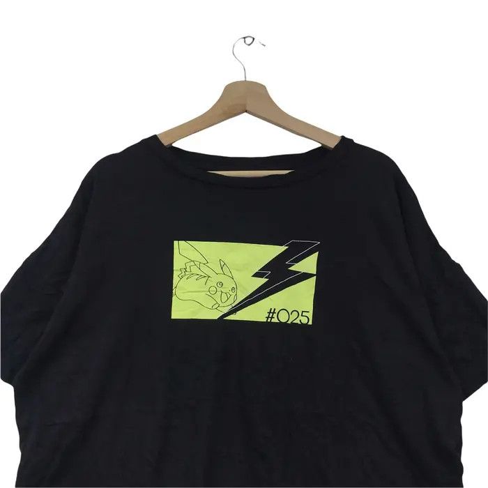 Pokemon Vtg POKEMON #025 PIKACHU Video Game Nintendo Movie Tee Shirt Size US M / EU 48-50 / 2 - 2 Thumbnail