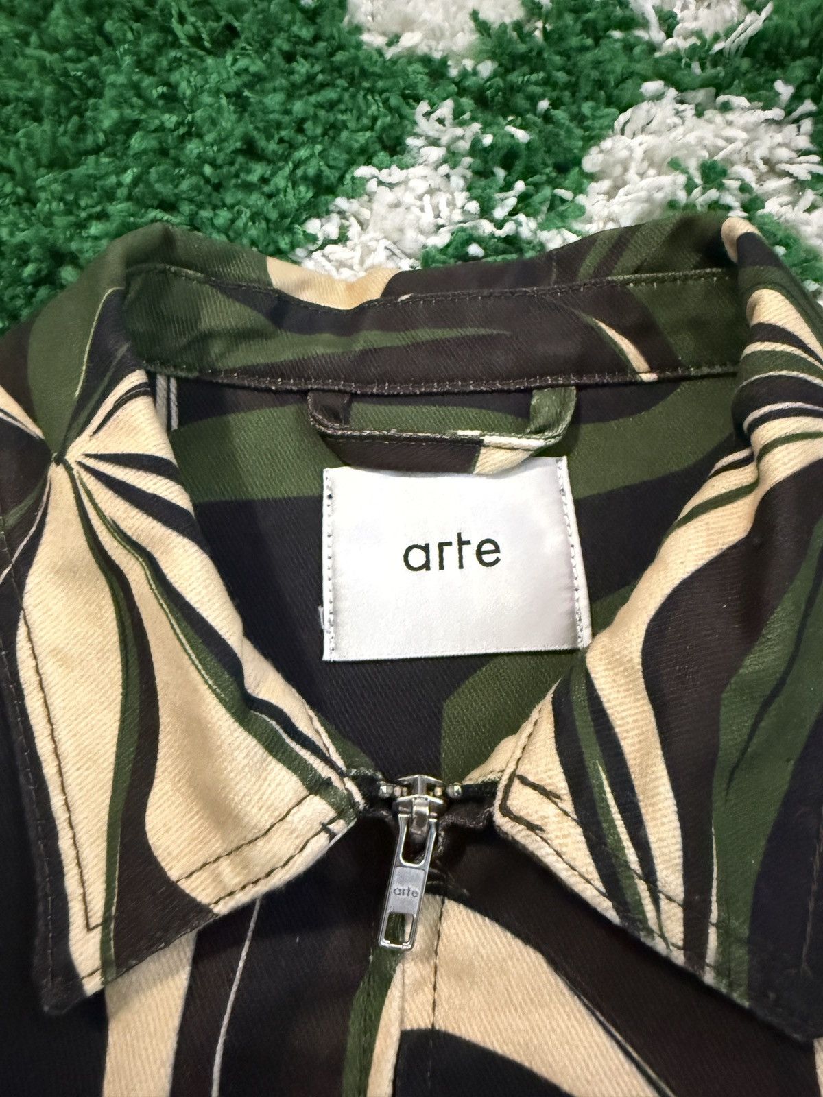 Arte Antwerp Arte Antwerp Camo Zip Up Jacket Size US L / EU 52-54 / 3 - 3 Thumbnail