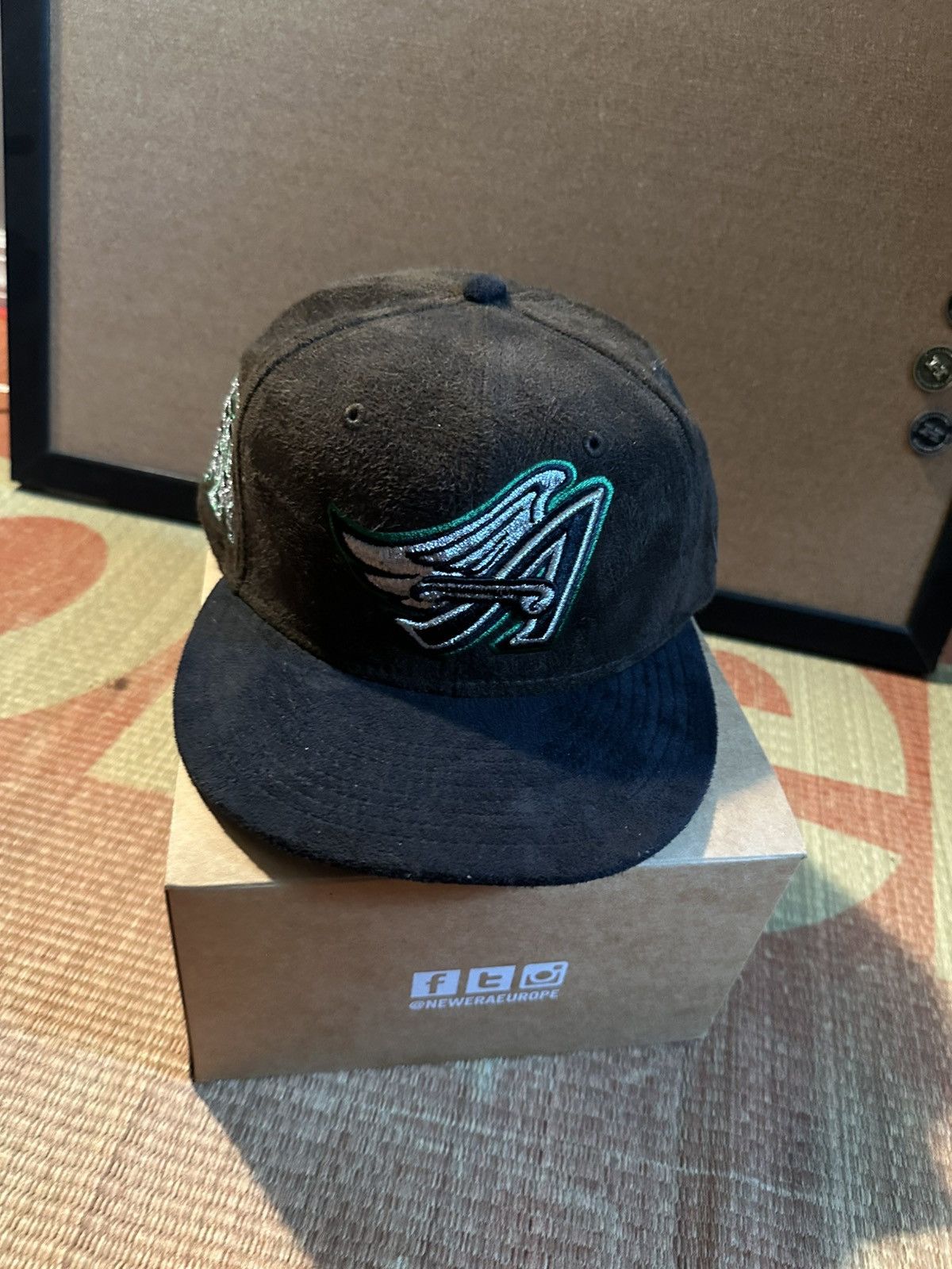 My fitteds exclusive suede and corduroy angels