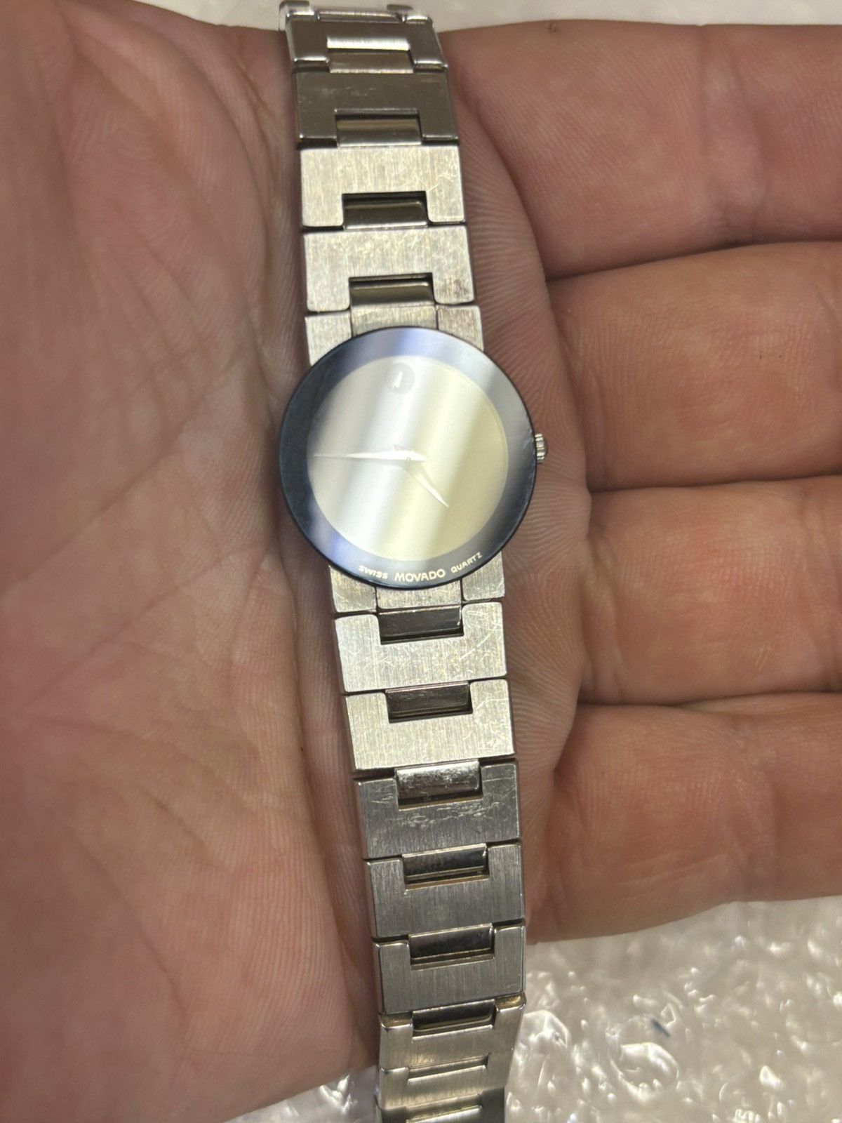 Movado Movado Safiro 99.C1.827. Stainless Steel Women’s Watch! Size ONE SIZE - 9 Thumbnail