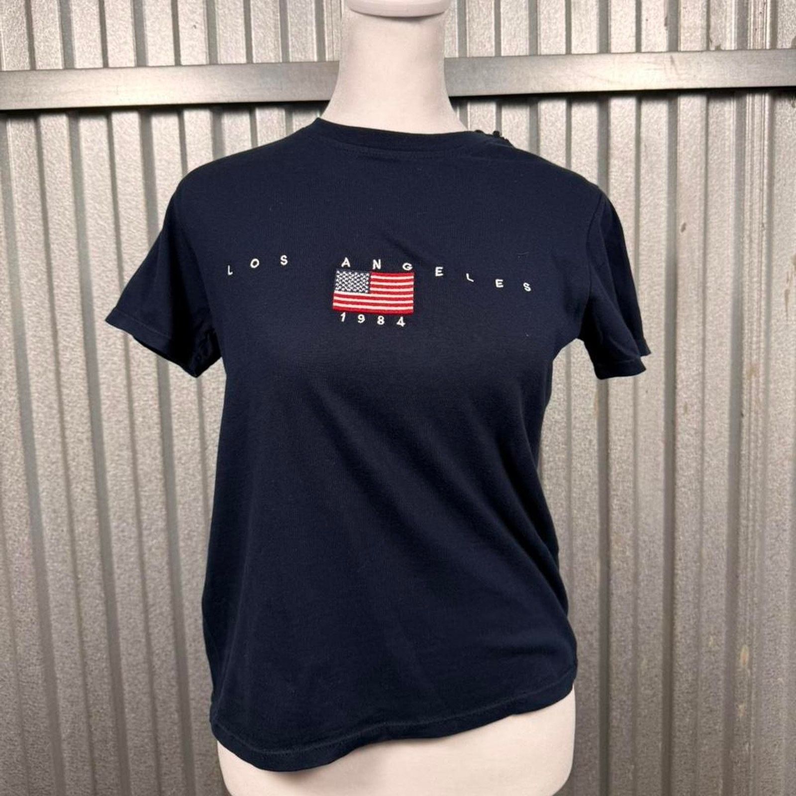 Other John galt navy blue Baby Tee Size XS / US 0-2 / IT 36-38 - 1 Thumbnail