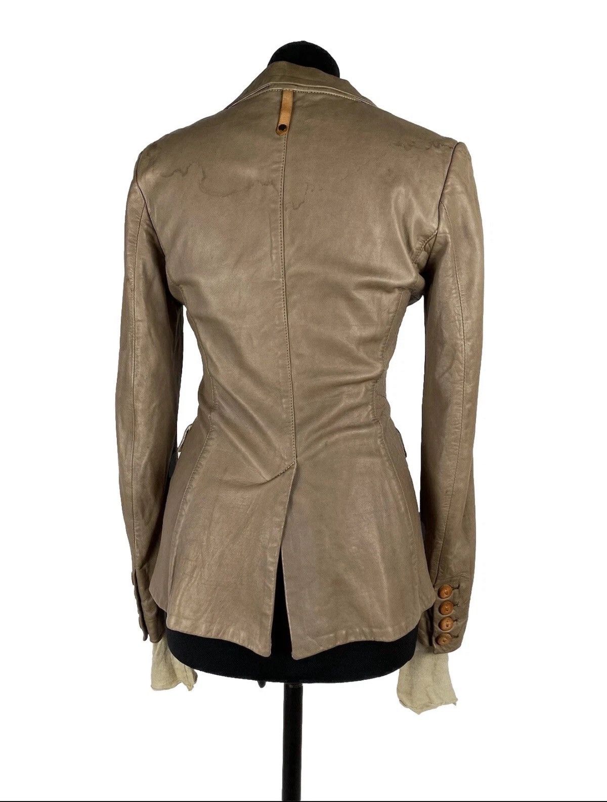 Isaac Sellam Experience Isaac Sellam Experience Archive Lamp Leather Jacket Blazer Size S / US 4 / IT 40 - 5 Thumbnail