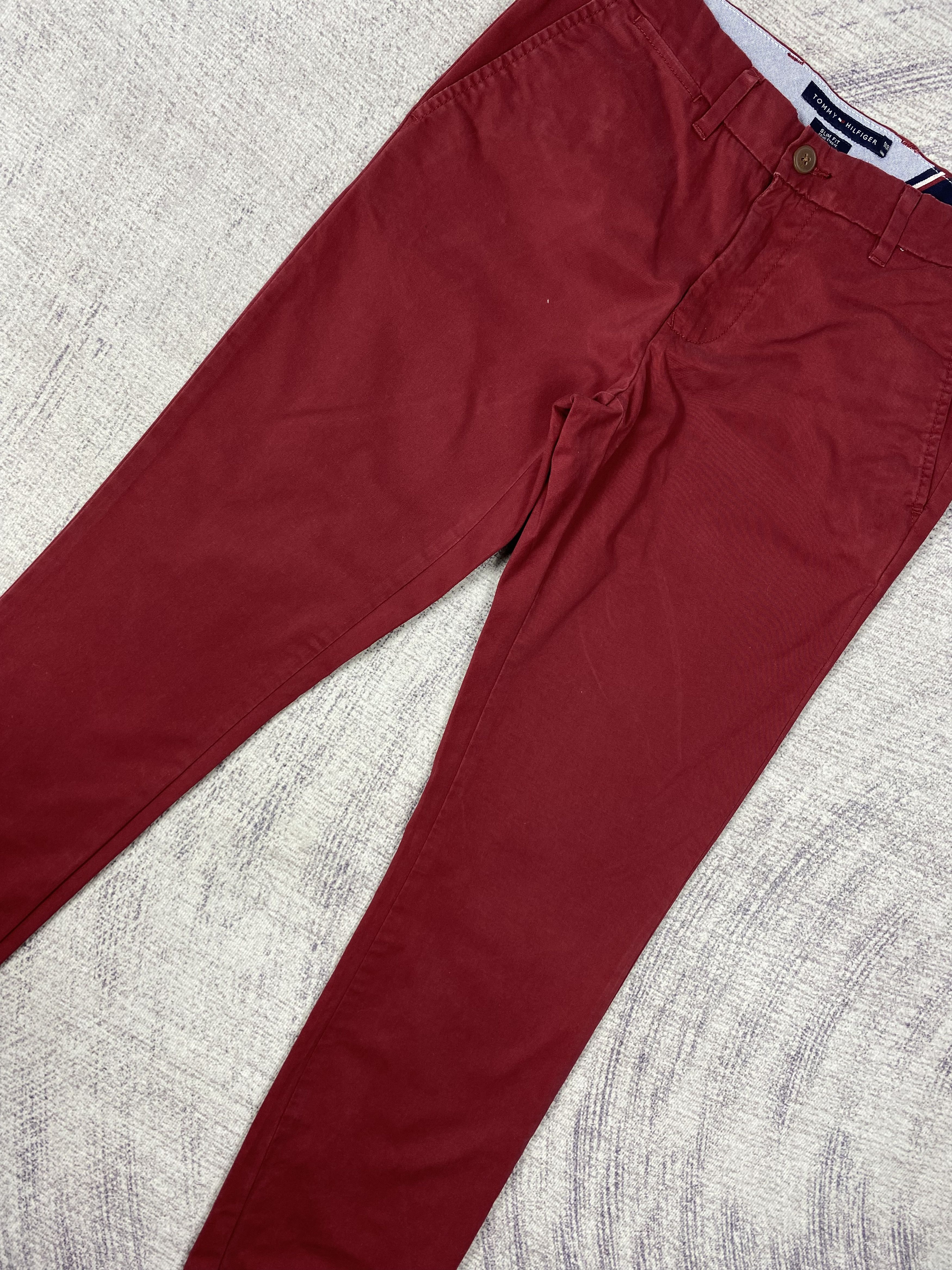 Tommy Hilfiger Vintage Tommy Hilfiger Slim Fit Pants P0487 Size US 30 / EU 46 - 2 Thumbnail